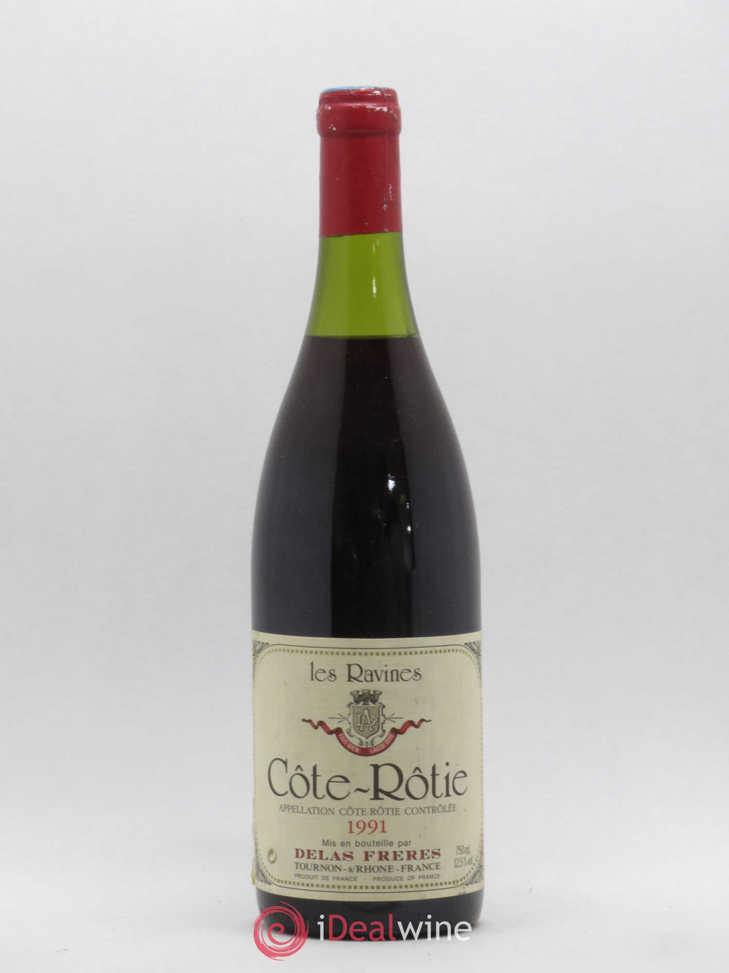Côte-Rôtie Les Ravines Delas frères 1991 - Lot de 1 bouteille - 0