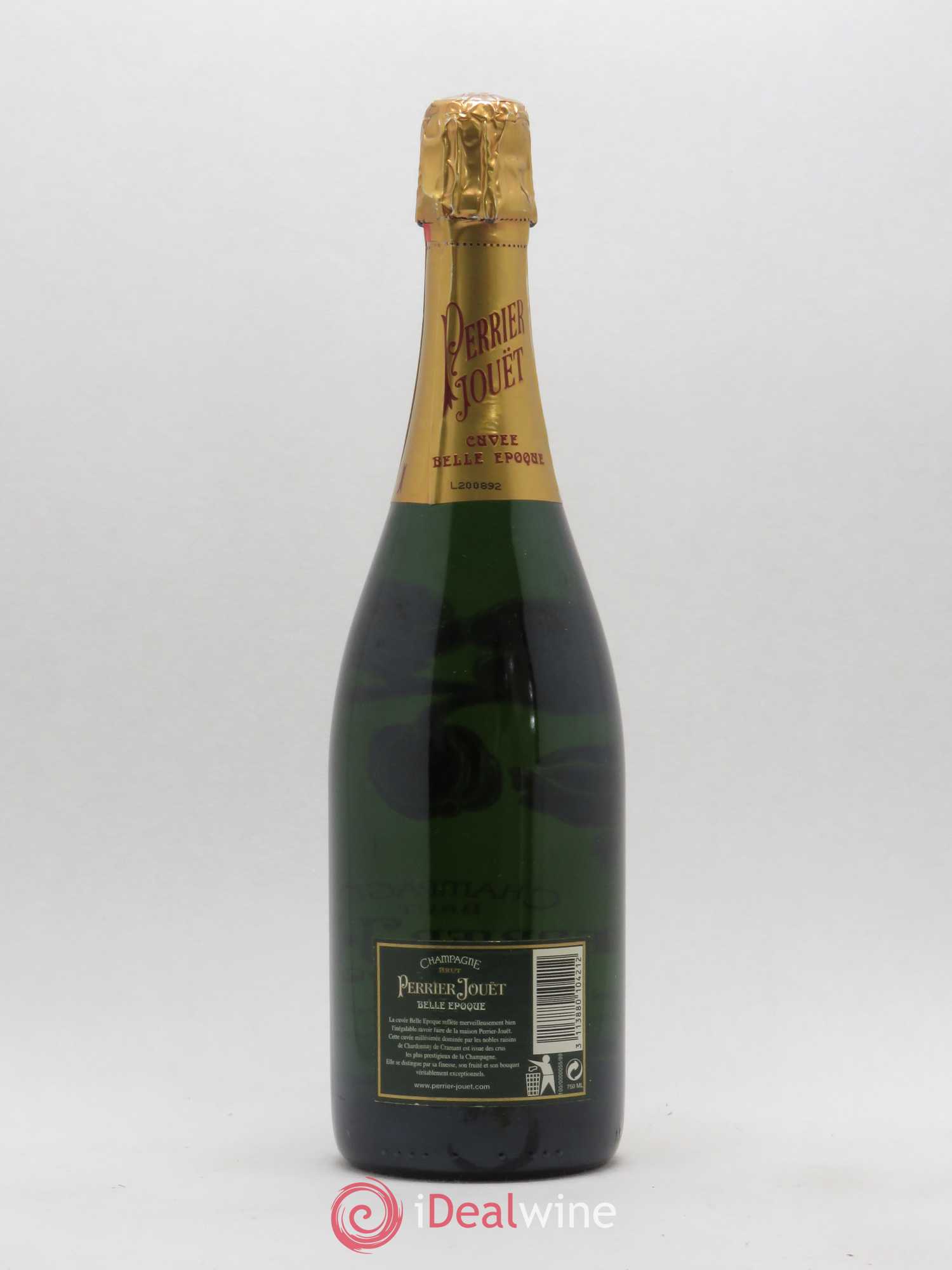 Cuvée Belle Epoque Brut Perrier-Jouët 1996 - Posten von 1 Flasche - 1