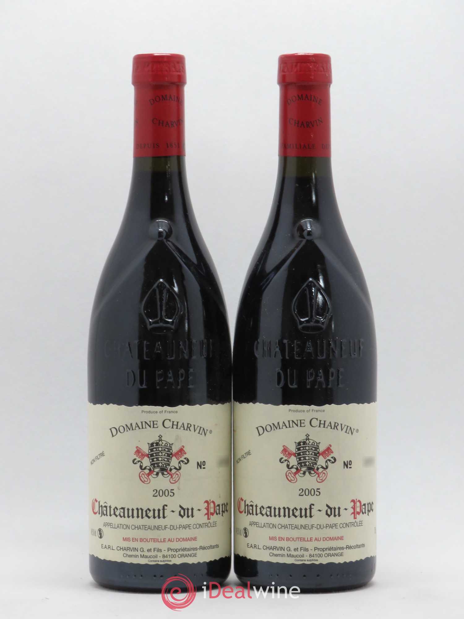 Châteauneuf-du-Pape Charvin (Domaine) 2005 - Lot de 2 bouteilles - 0