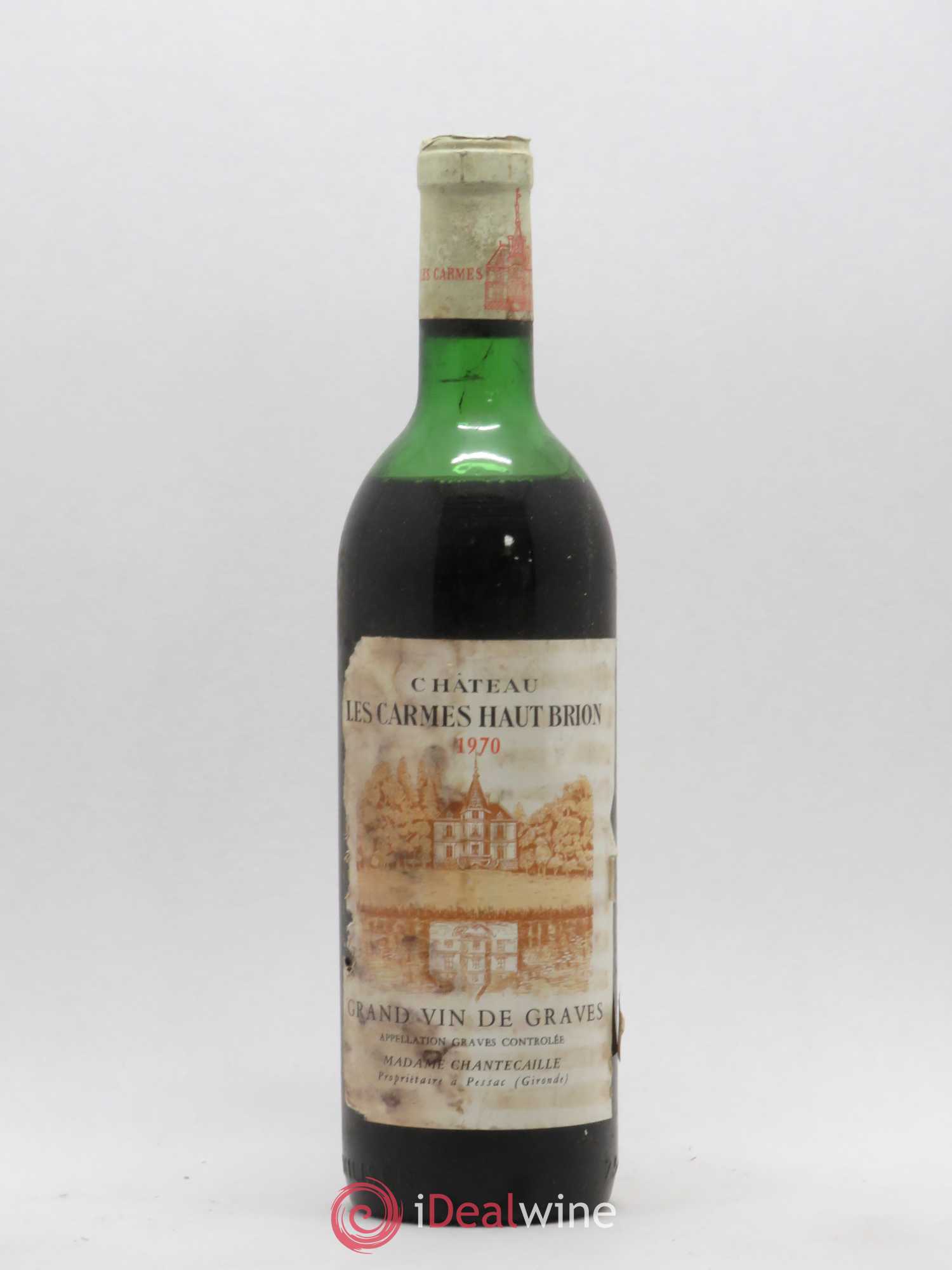 Château Les Carmes Haut-Brion 1970 - Lot de 1 bouteille - 0