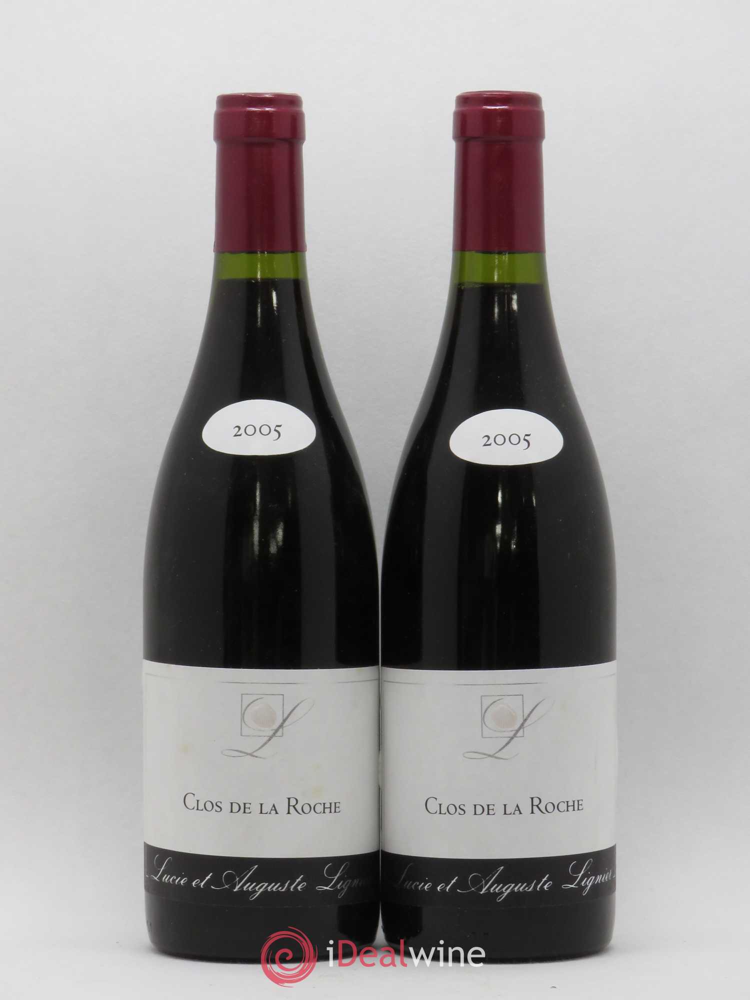 Clos de la Roche Grand Cru Auguste Lignier 2005 - Lot de 2 bouteilles - 0