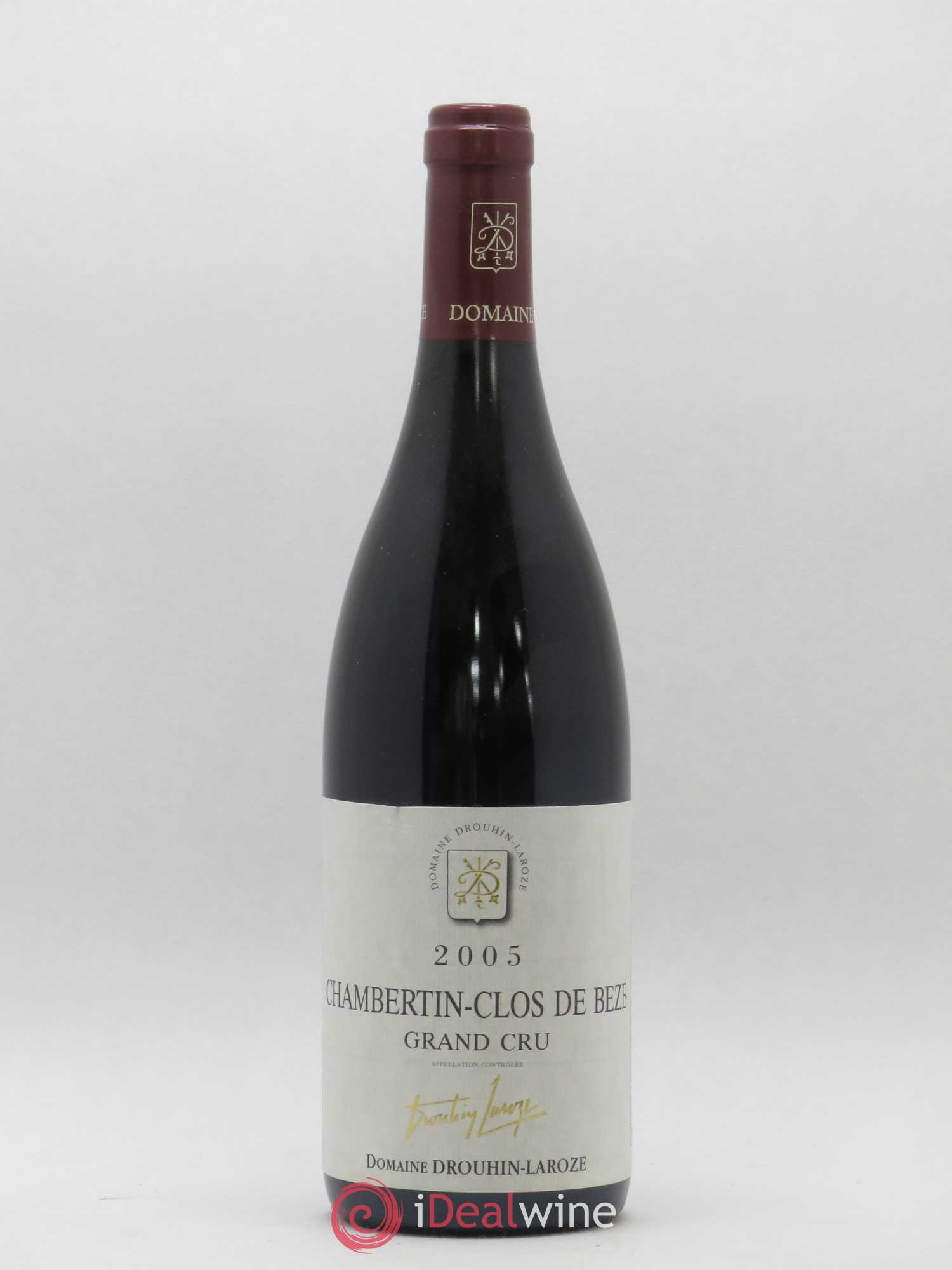 Chambertin Clos de Bèze Grand Cru Domaine Drouhin-Laroze 2005 - Lot de 1 bouteille - 0
