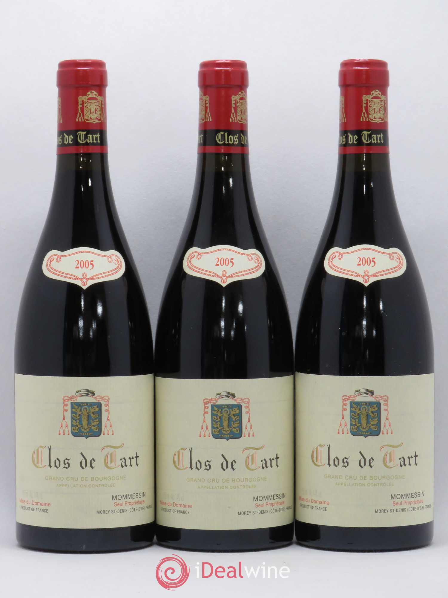 Clos de Tart Grand Cru Clos de Tart 2005 - Lot de 3 bouteilles - 0