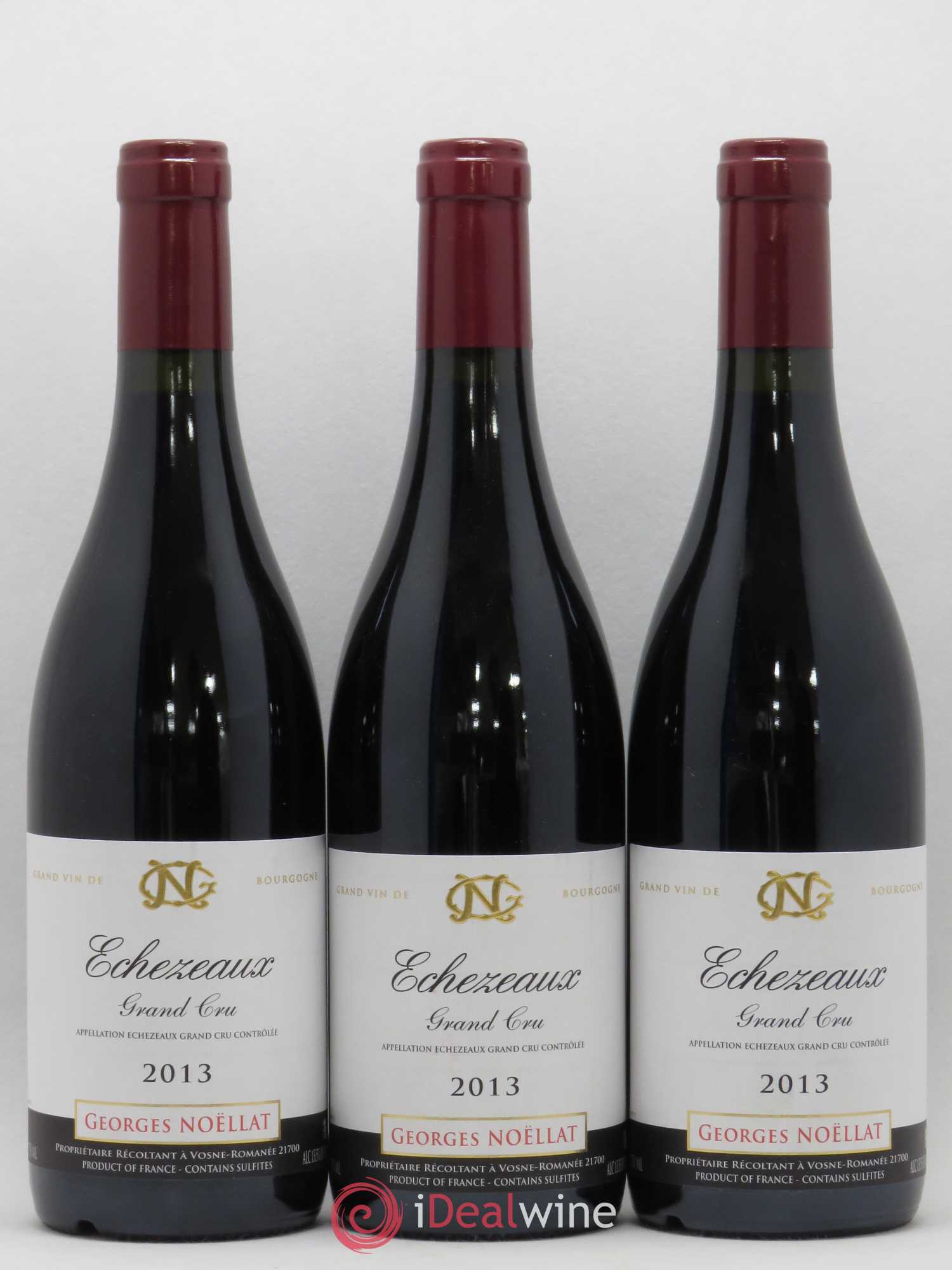 Echezeaux Grand Cru Georges Noellat 2013 - Lot de 3 bouteilles - 0