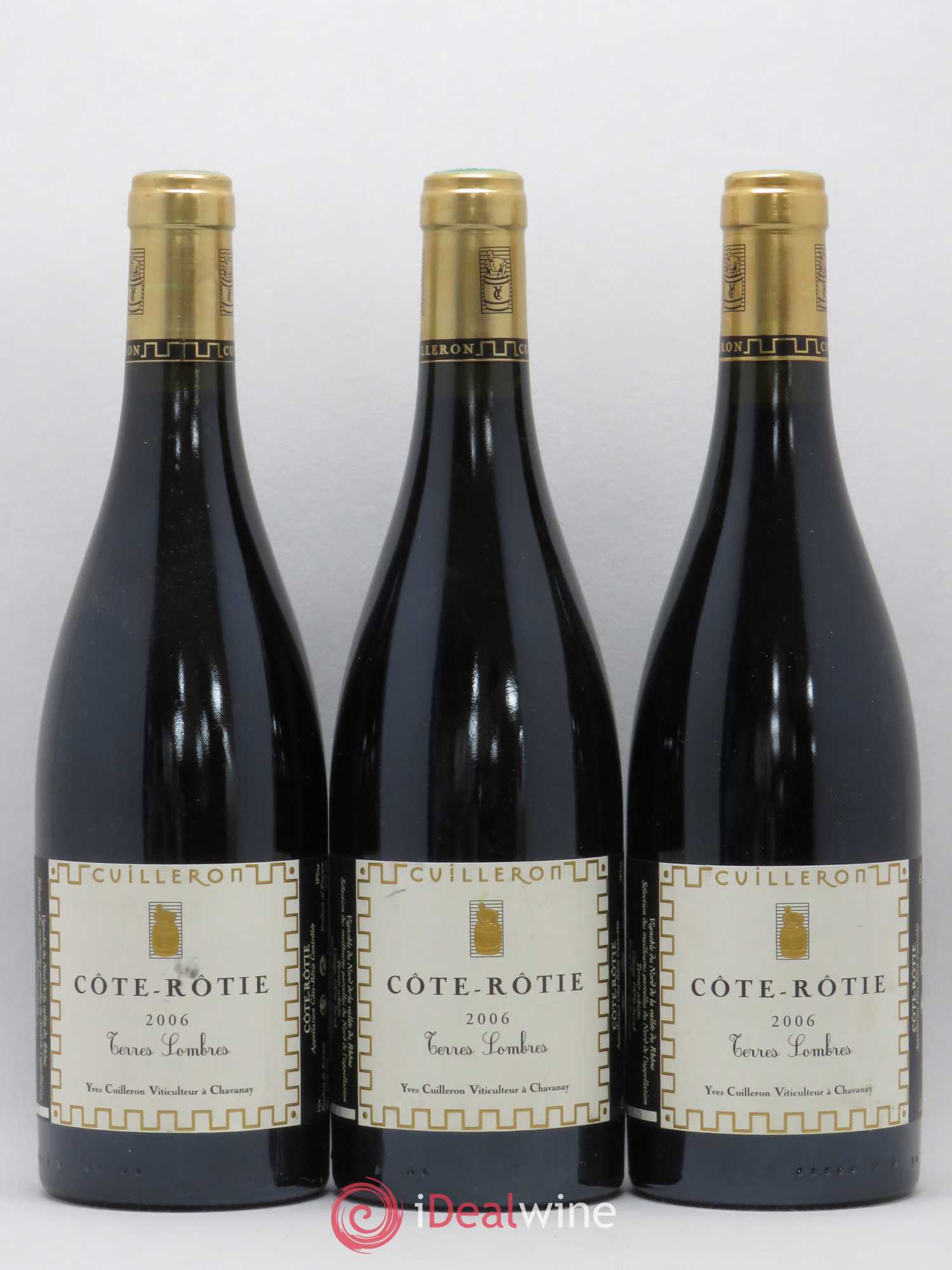 Côte-Rôtie Terres Sombres Yves Cuilleron (Domaine) 2006 - Lot de 3 bouteilles - 0