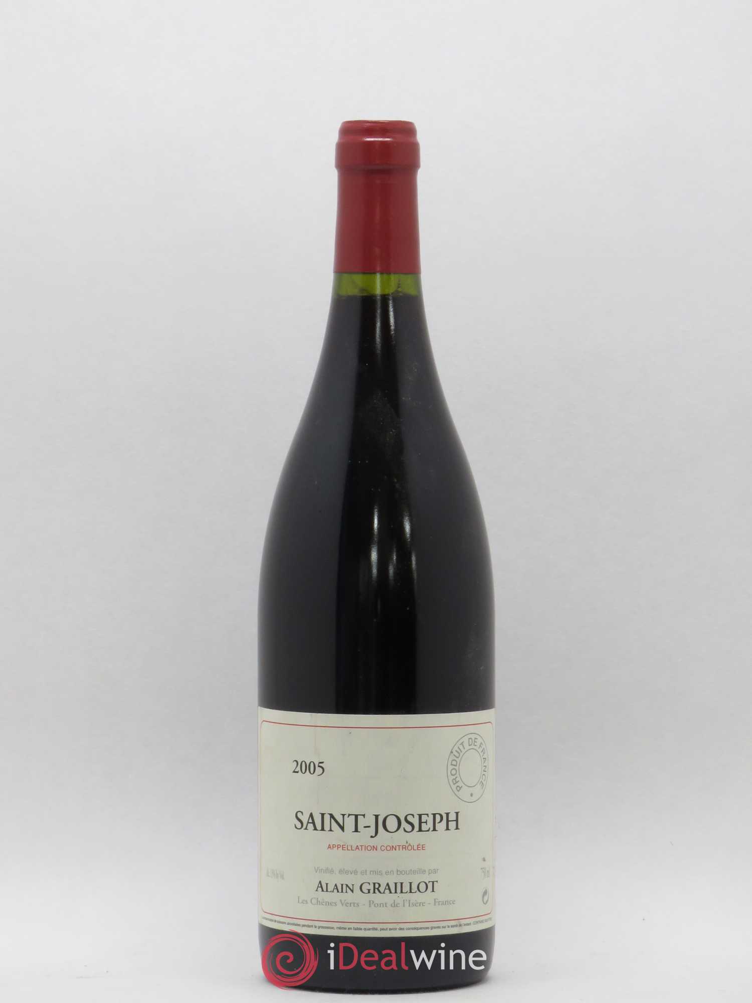 Saint-Joseph Domaine Graillot 2005 - Lot de 1 bouteille - 0