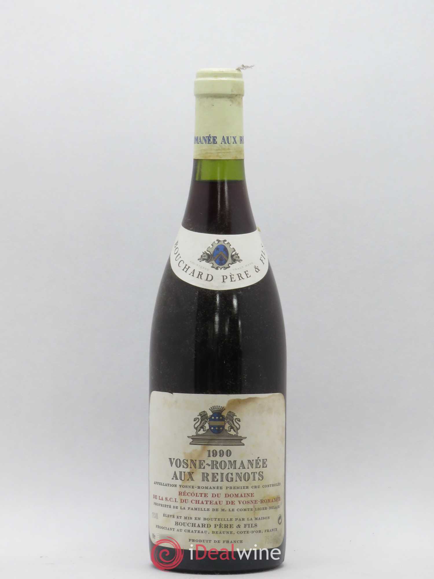 Vosne-Romanée 1er Cru Aux Reignots Bouchard Pere & Fils 1990 - Posten von 1 Flasche - 0