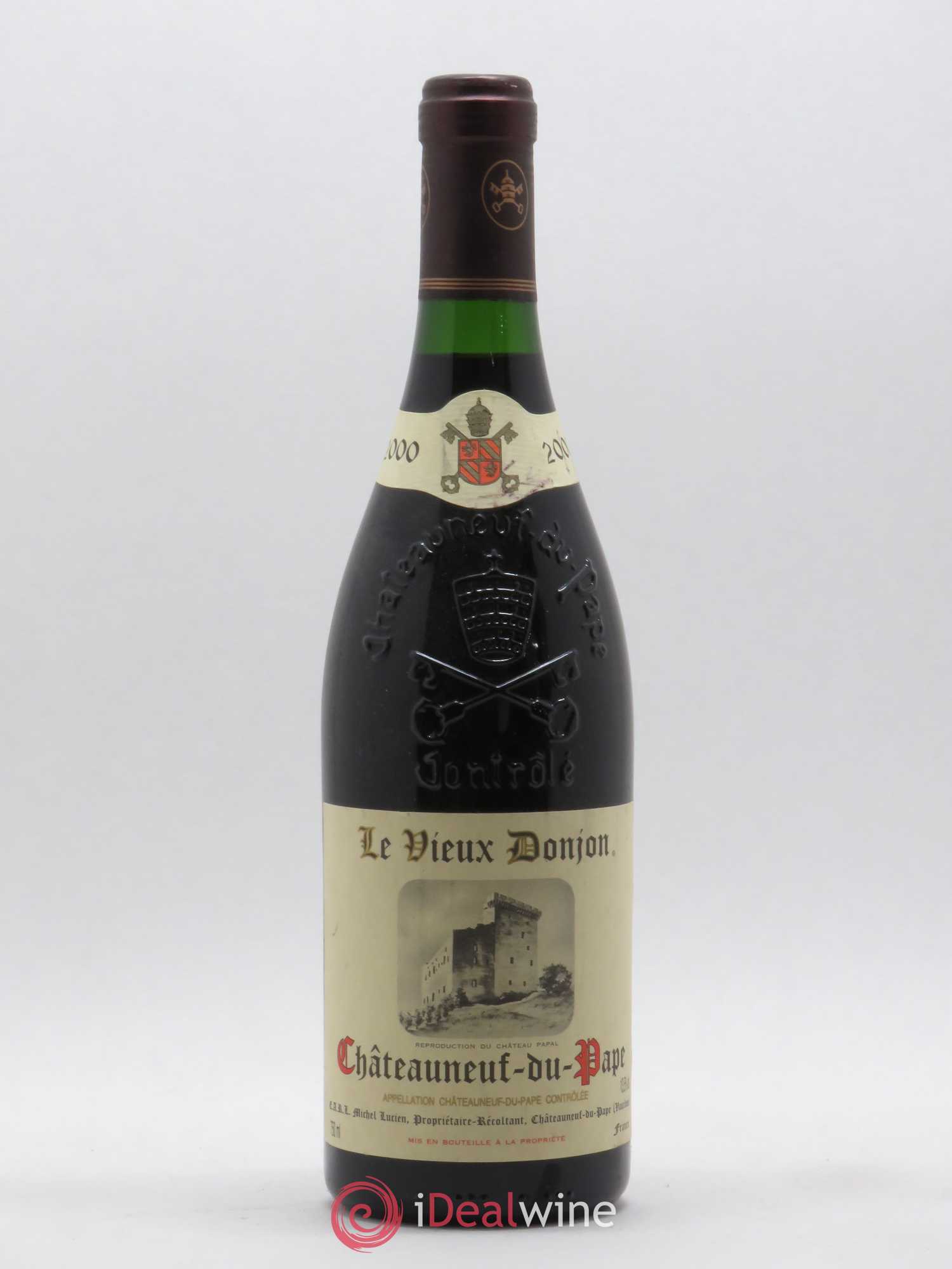 Châteauneuf-du-Pape Le Vieux Donjon Michel Lucien 2000 - Lot de 1 bouteille - 0