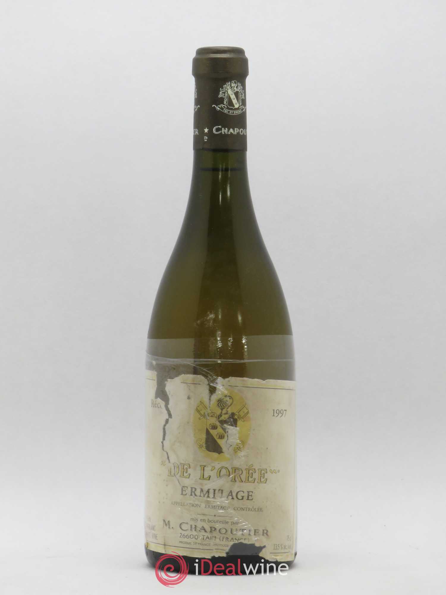 Hermitage Ermitage de l'Orée Chapoutier 1997 - Lot de 1 bouteille - 0