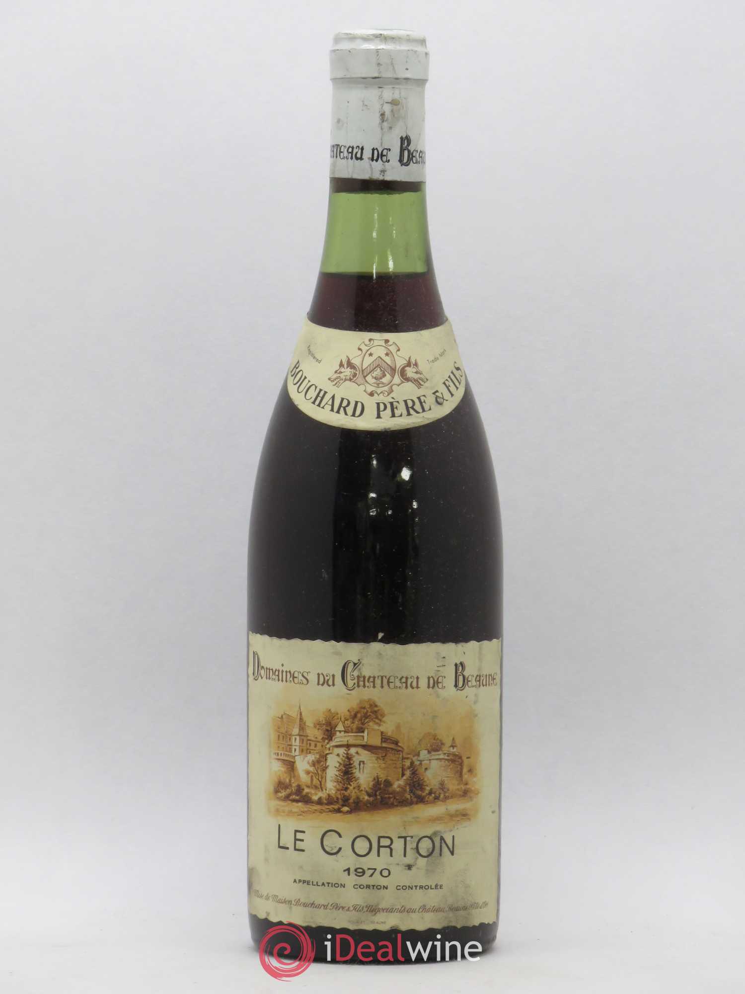 Corton Grand Cru Le Corton Bouchard Père & Fils 1970 - Lot de 1 bouteille - 0