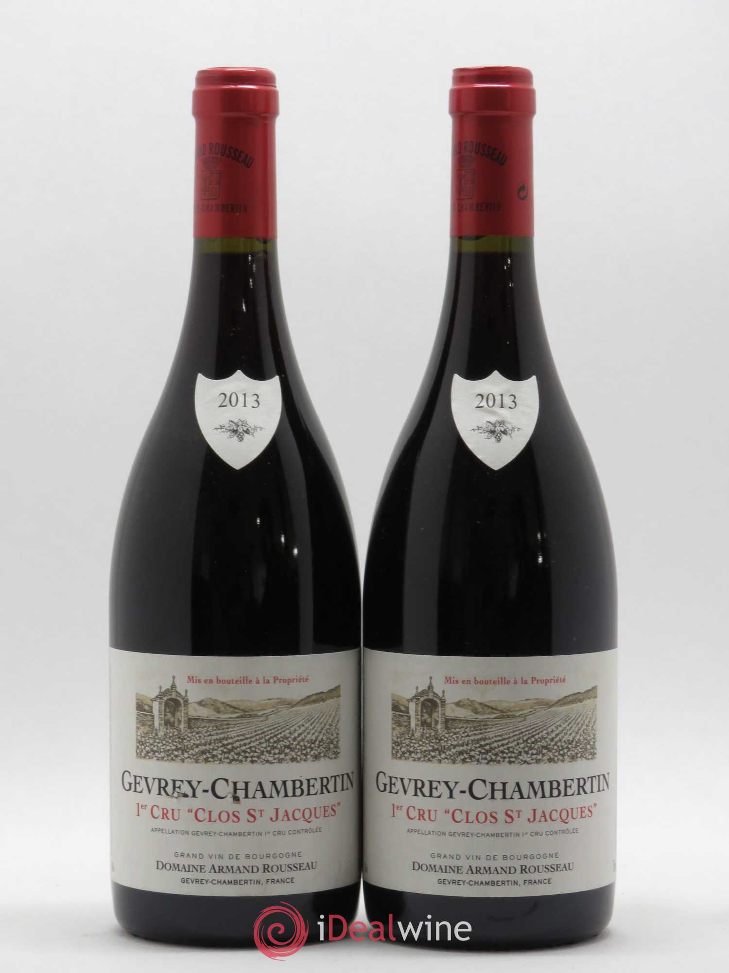 Gevrey-Chambertin 1er Cru Clos Saint-Jacques Armand Rousseau (Domaine) 2013 - Lot de 2 bouteilles - 0