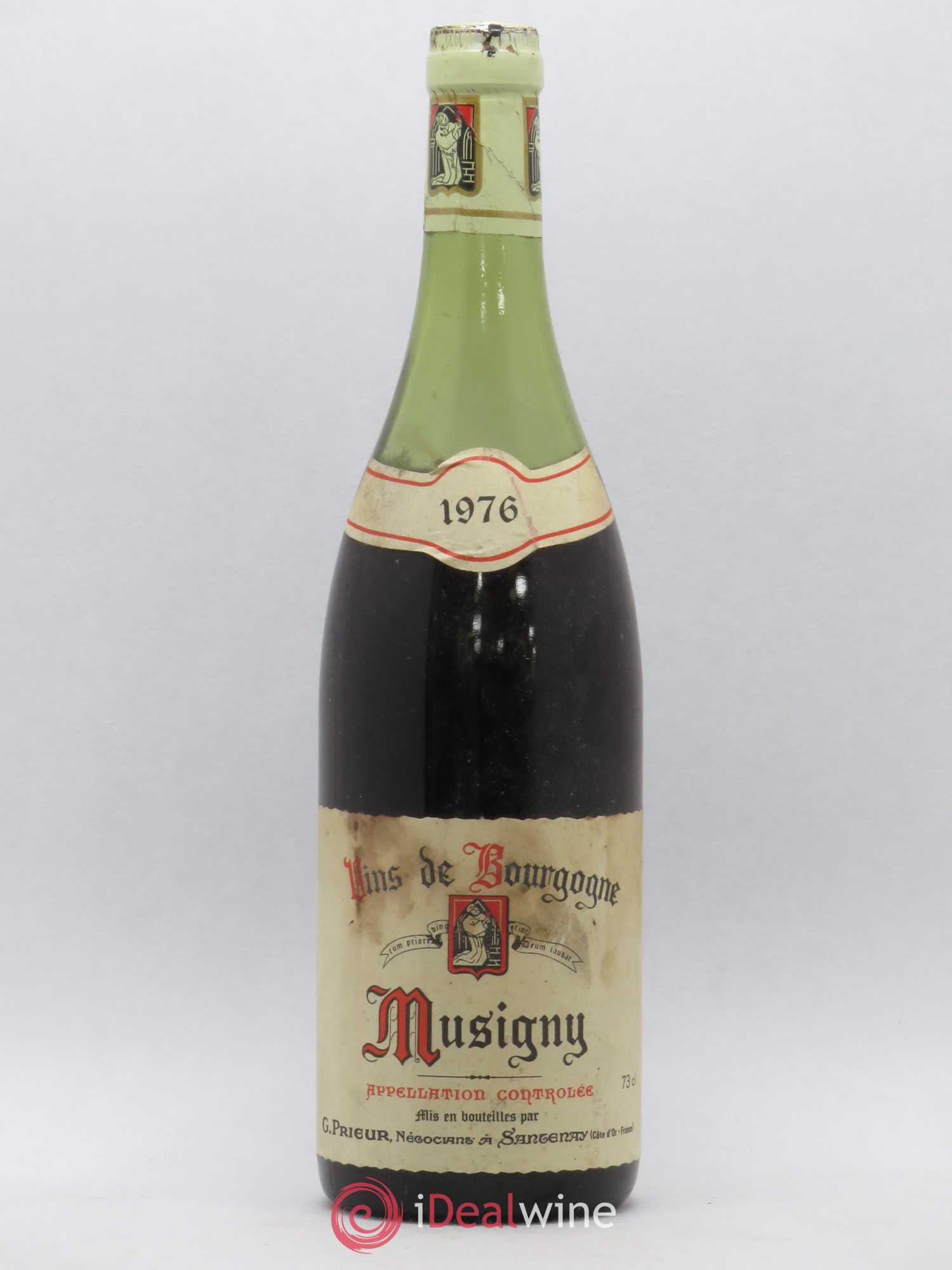 Musigny Grand Cru Georges Prieur 1976 - Posten von 1 Flasche - 0