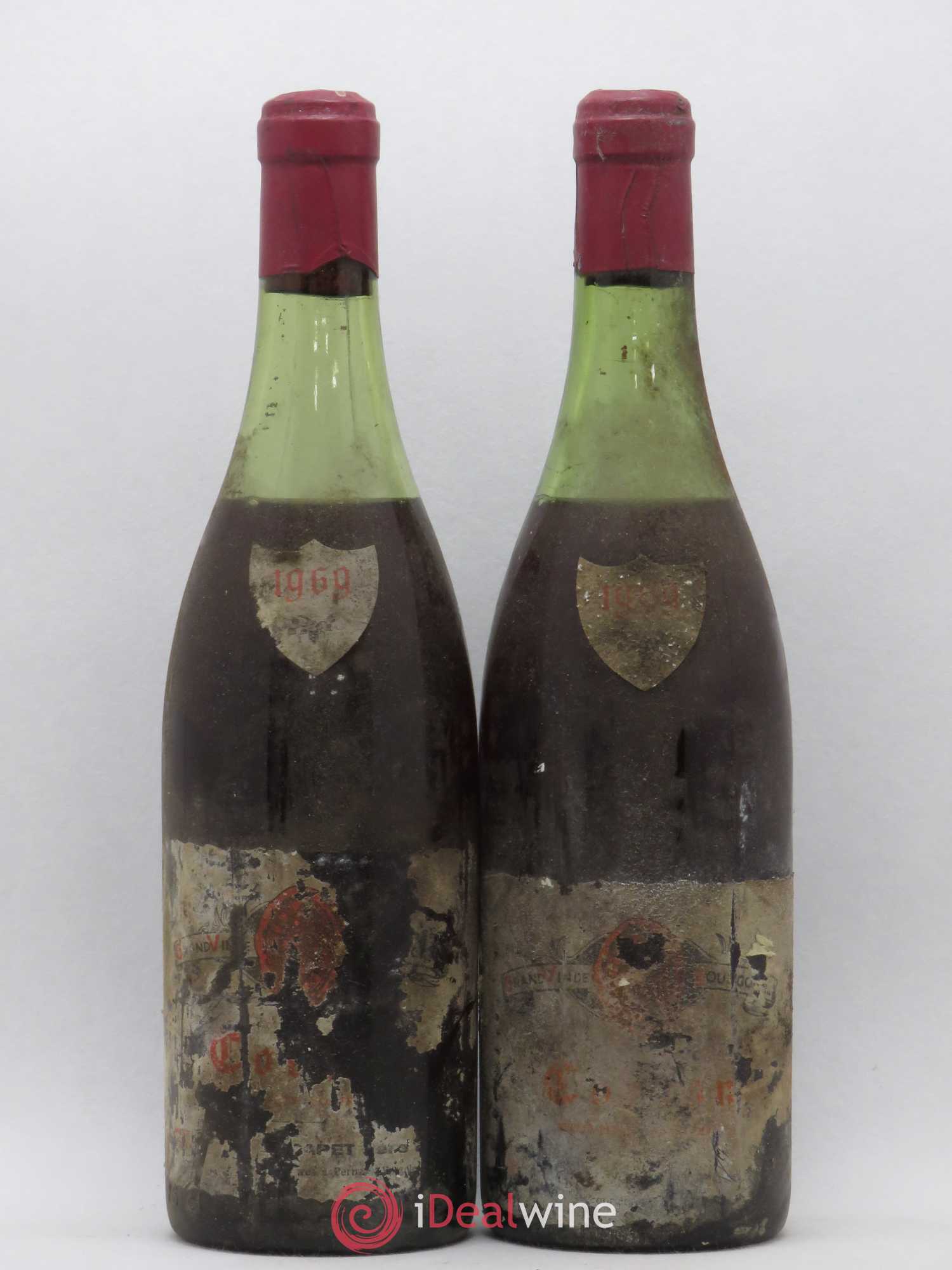Corton Grand Cru Rapet 1969 - Lot de 2 bouteilles - 0