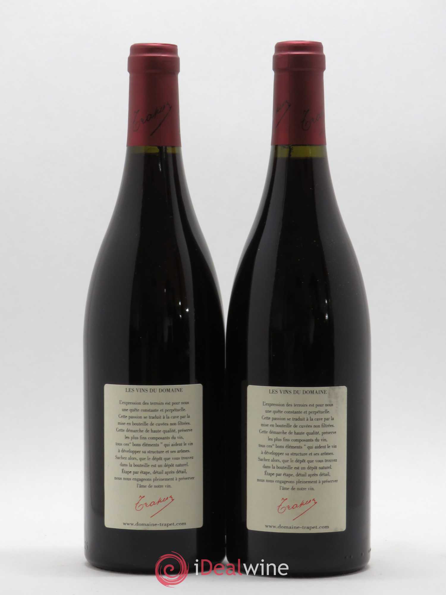 Chambertin Grand Cru Domaine Trapet 2003 - Lot de 2 bouteilles - 1