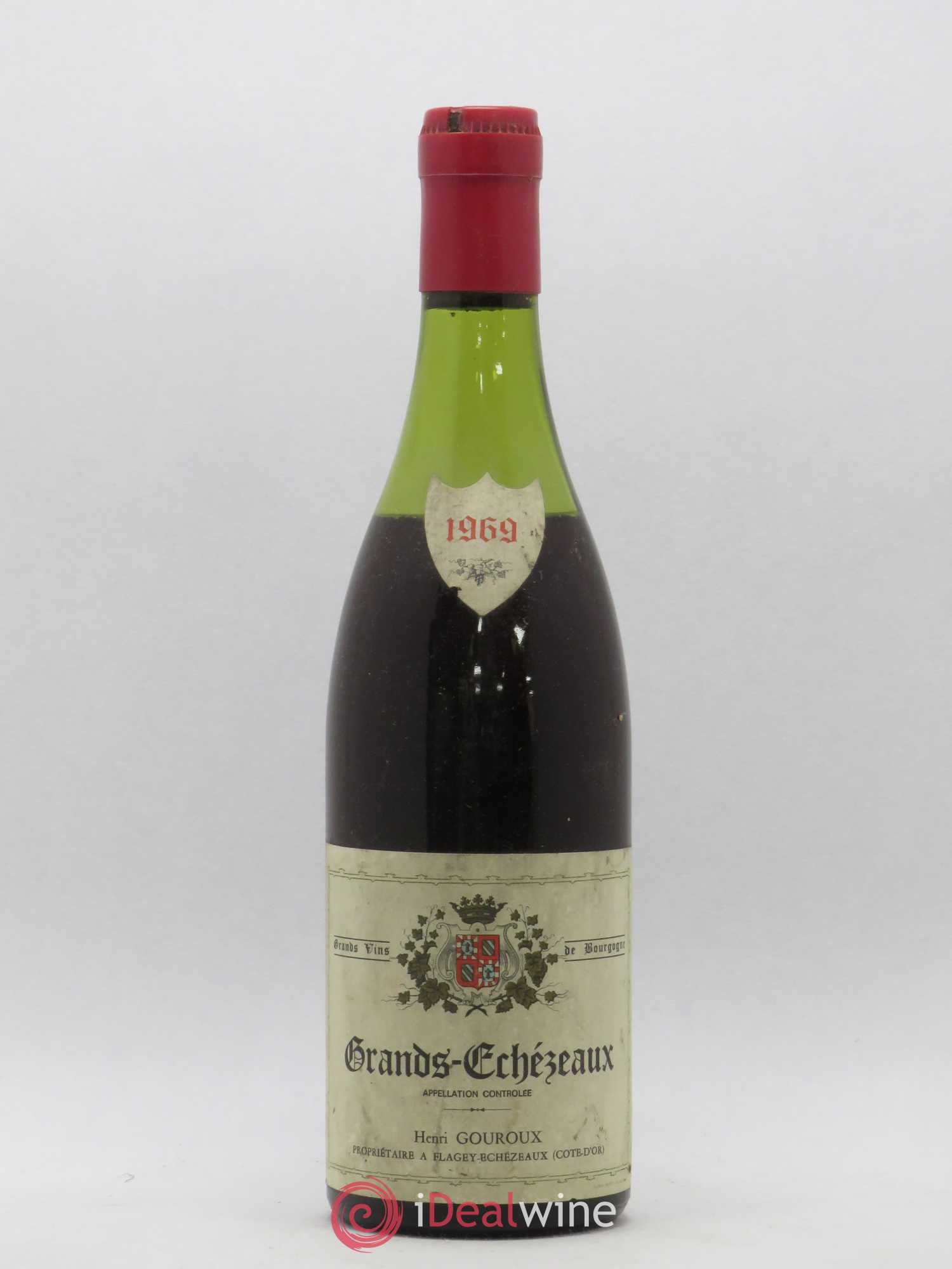 Grands-Echezeaux Grand Cru Henri Gouroux 1969 - Lot de 1 bouteille - 0