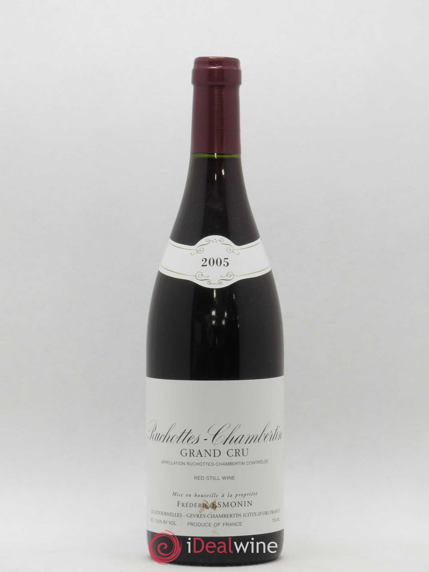 Ruchottes-Chambertin Grand Cru Frederic Esmonin 2005 - Lot de 1 bouteille - 0