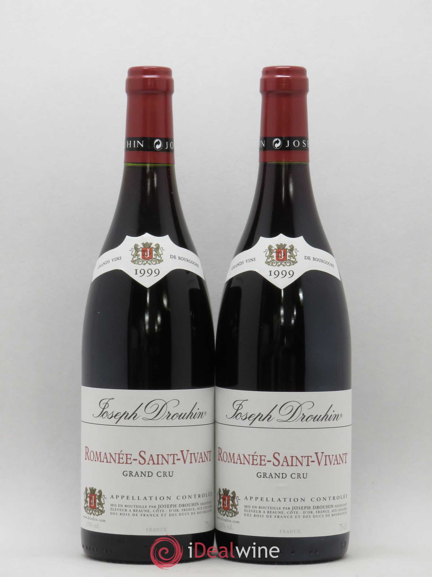 Romanée-Saint-Vivant Grand Cru Joseph Drouhin 1999 - Lot de 2 bouteilles - 0