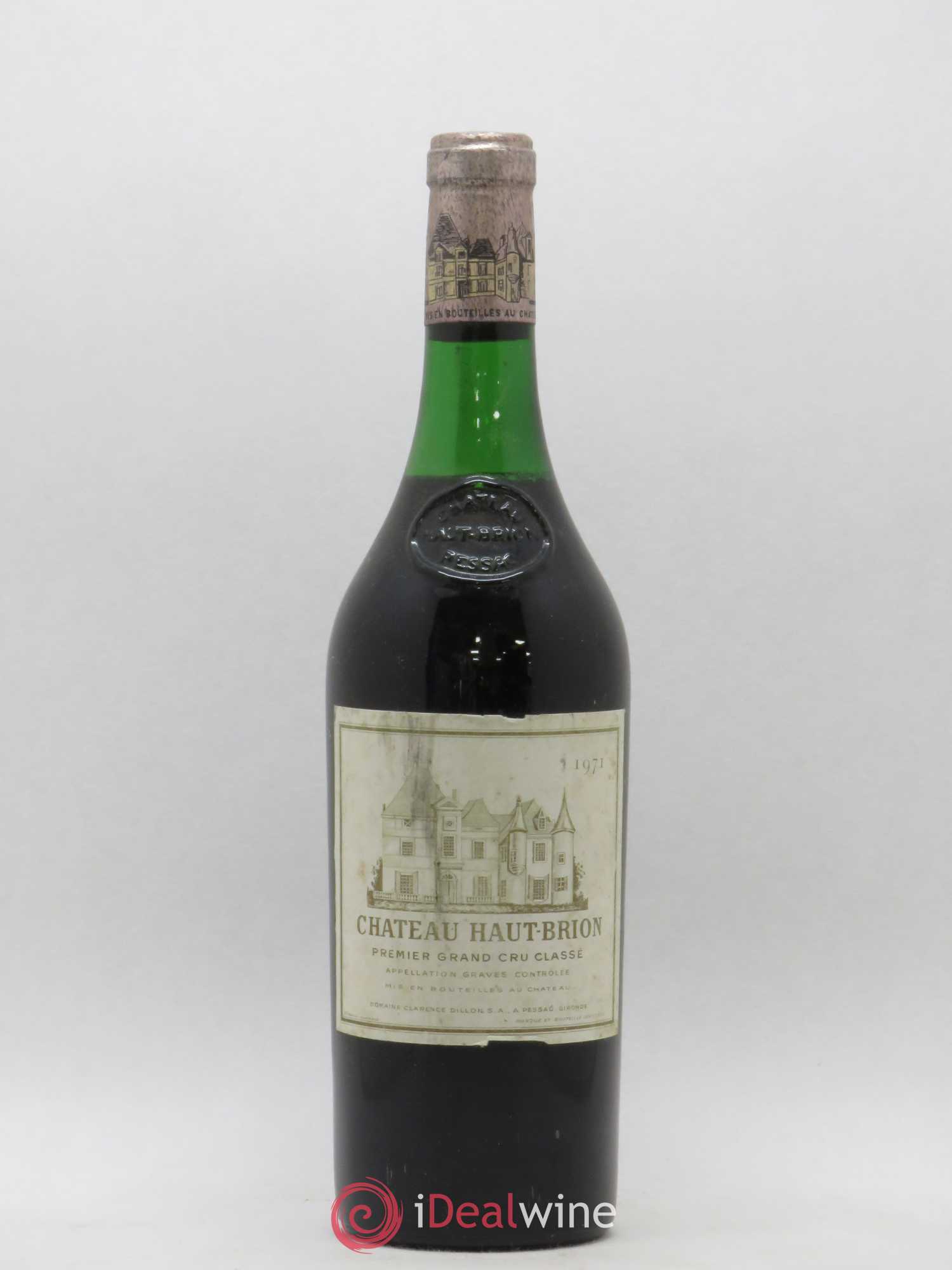 Château Haut Brion 1er Grand Cru Classé 1971 - Lot de 1 bouteille - 0