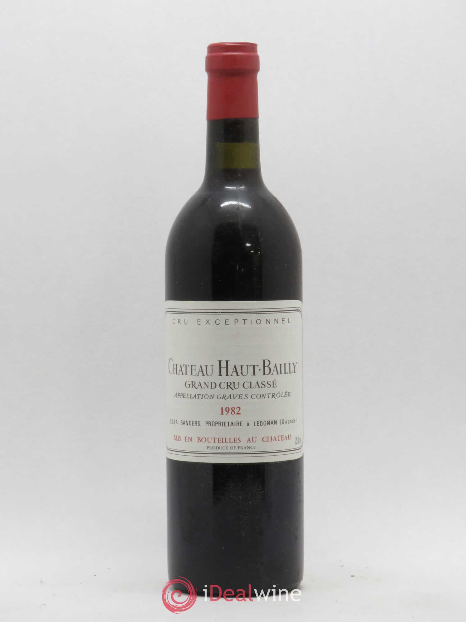 Château Haut-Bailly Cru Classé de Graves 1982 - Lot de 1 bouteille - 0
