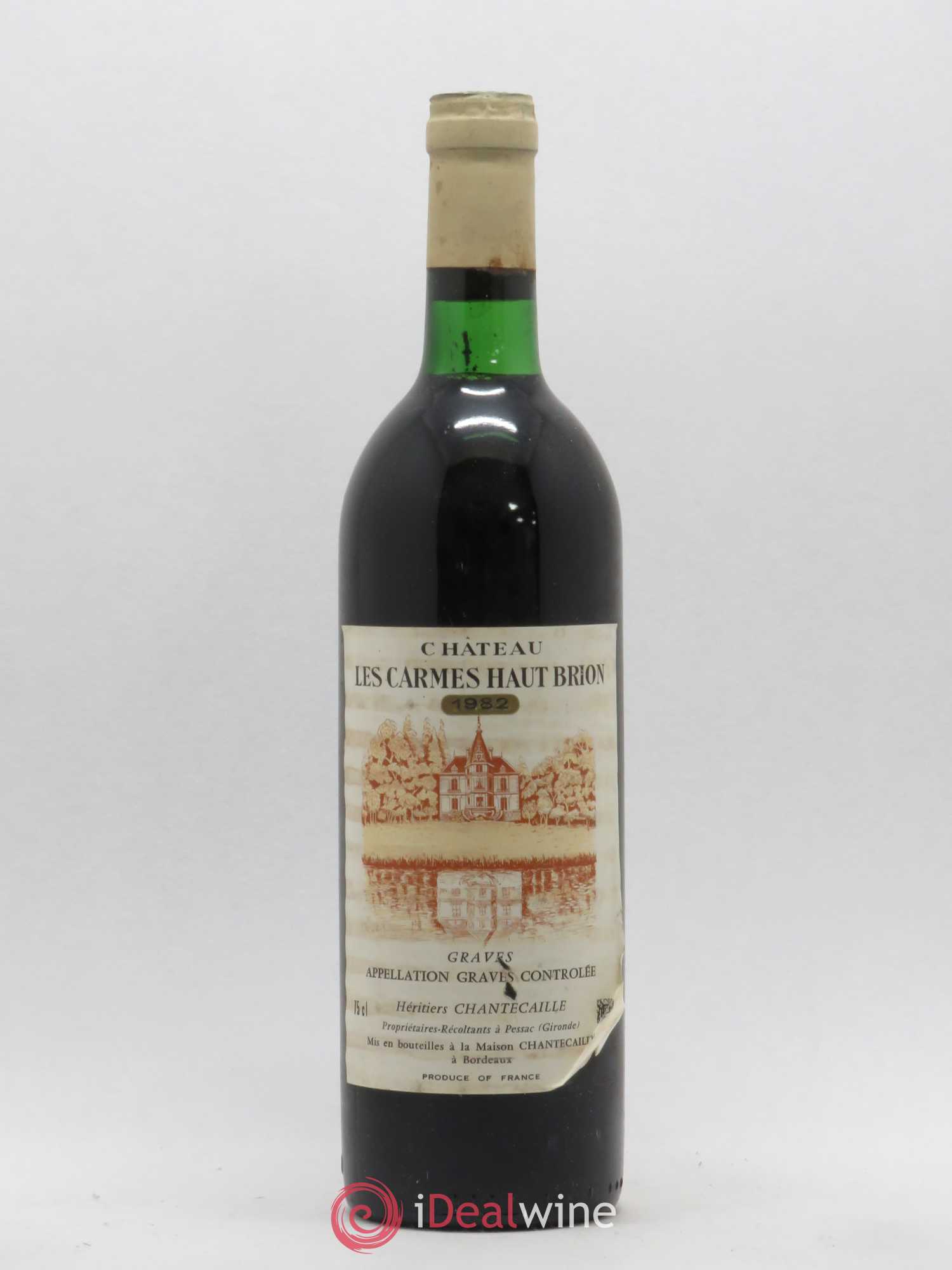 Château Les Carmes Haut-Brion 1982 - Lot de 1 bouteille - 0