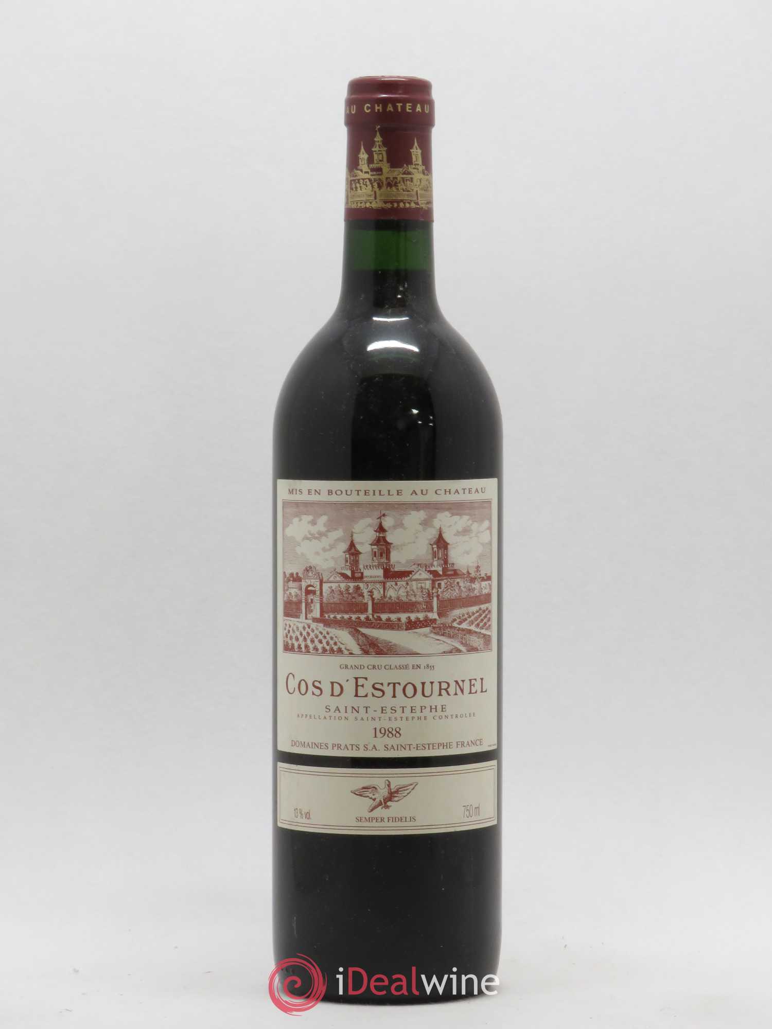 Cos d'Estournel 2ème Grand Cru Classé 1988 - Lot de 1 bouteille - 0