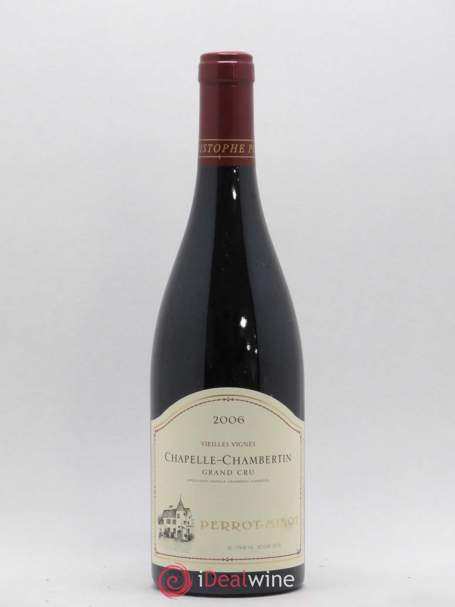 Chapelle-Chambertin Grand Cru Vieilles vignes Perrot-Minot 2006 - Lot de 1 bouteille - 0