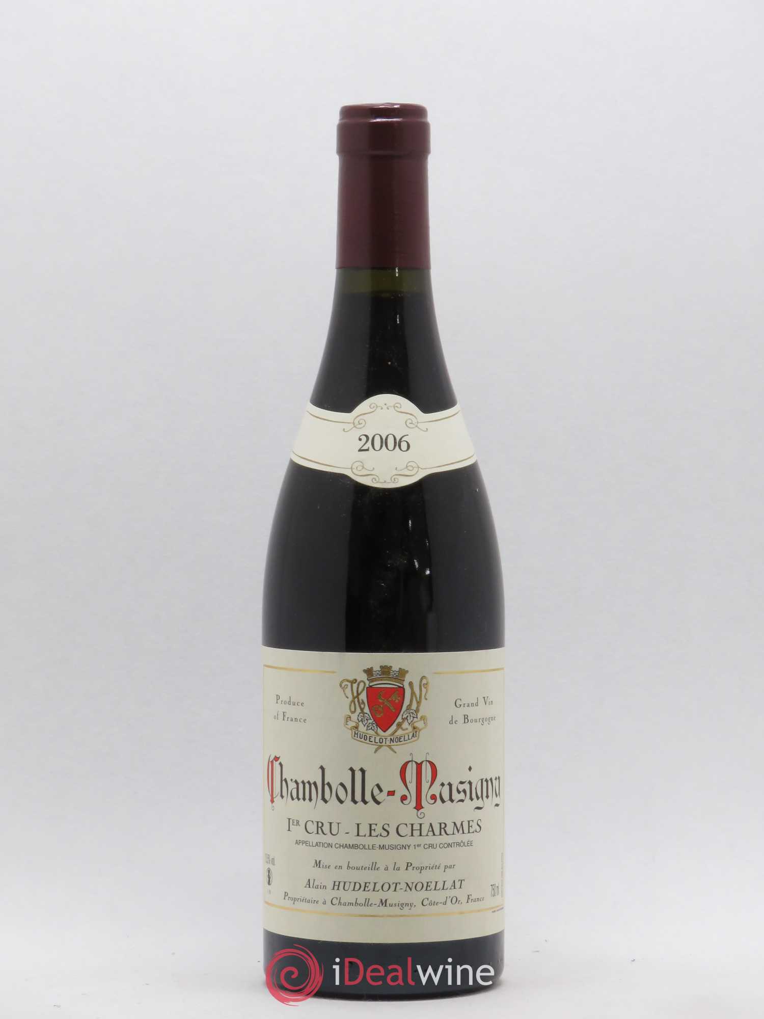 Chambolle-Musigny 1er Cru Les Charmes Hudelot-Noëllat 2006 - Lot de 1 bouteille - 0