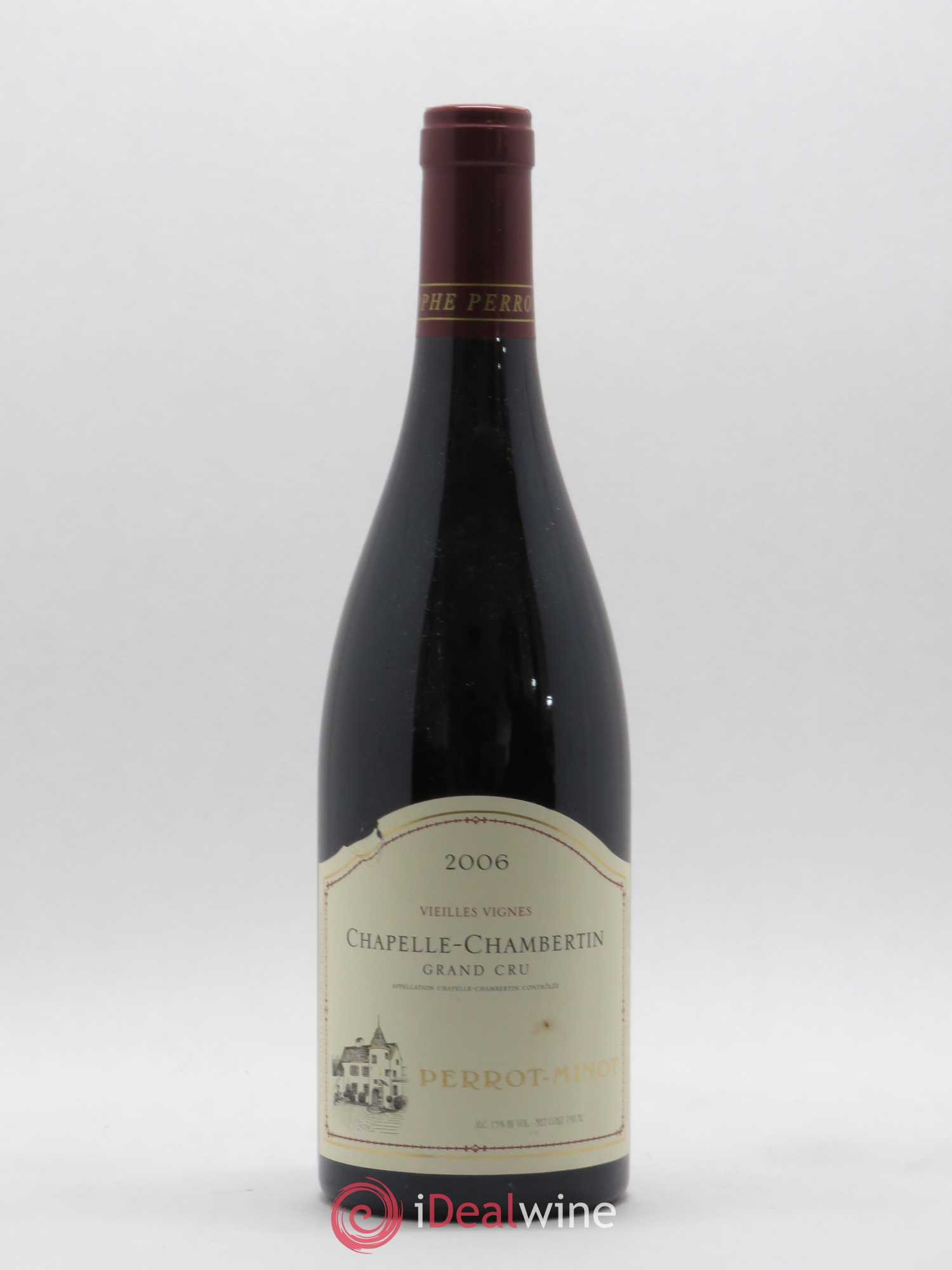 Chapelle-Chambertin Grand Cru Vieilles vignes Perrot-Minot 2006 - Lot de 1 bouteille - 0