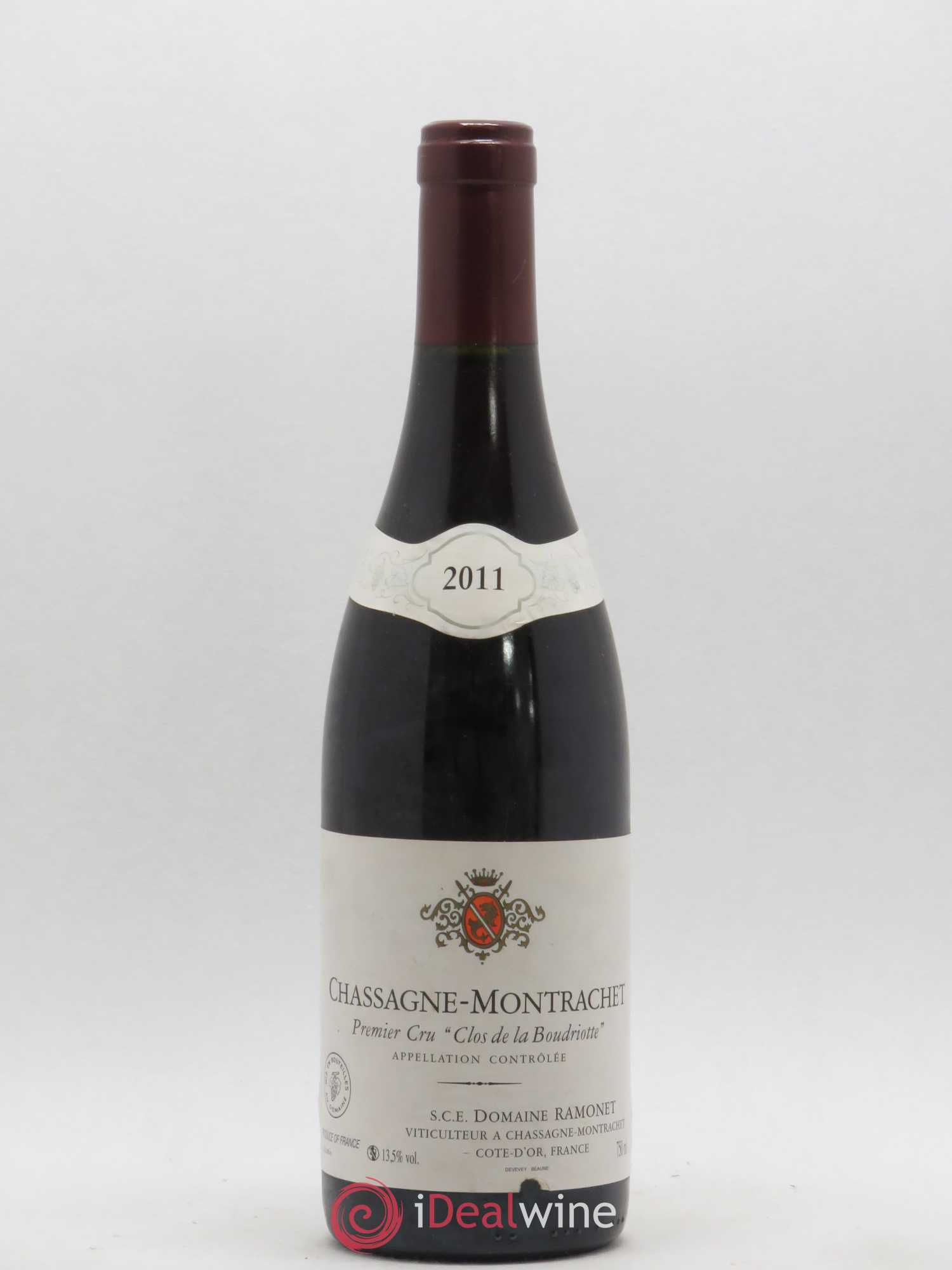 Chassagne-Montrachet 1er Cru Clos de la Boudriotte Ramonet (Domaine) 2011 - Lot de 1 bouteille - 0
