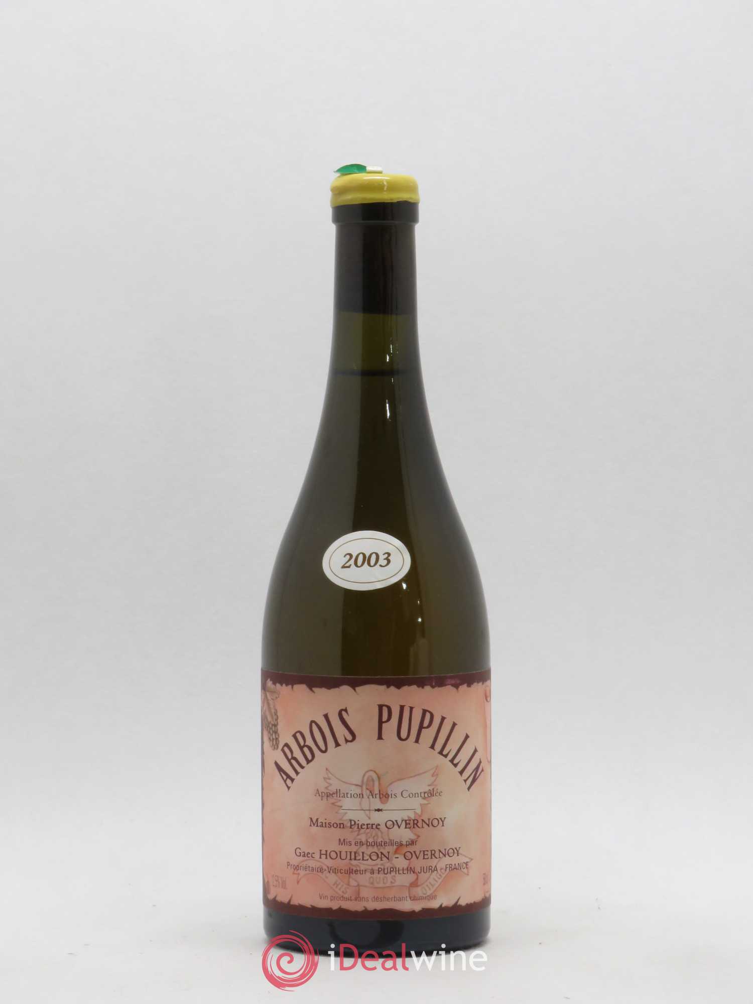 Arbois-Pupillin Vieux Savagnin Ouillé 50cl (VSO) Overnoy-Houillon (Domaine) 2003 - Lot de 1 bouteille - 0