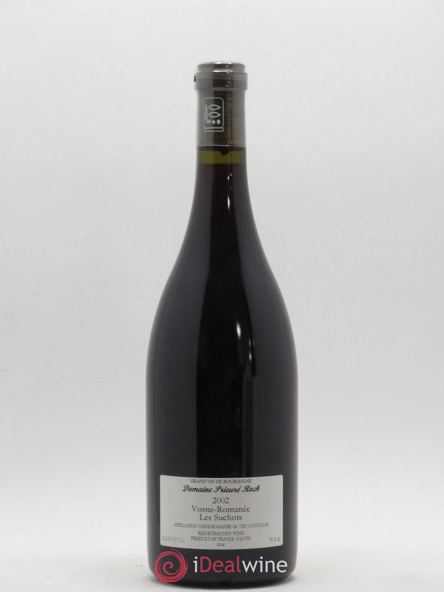 Vosne-Romanée 1er Cru Les Suchots Prieuré Roch 2002 - Lot de 1 bouteille - 1