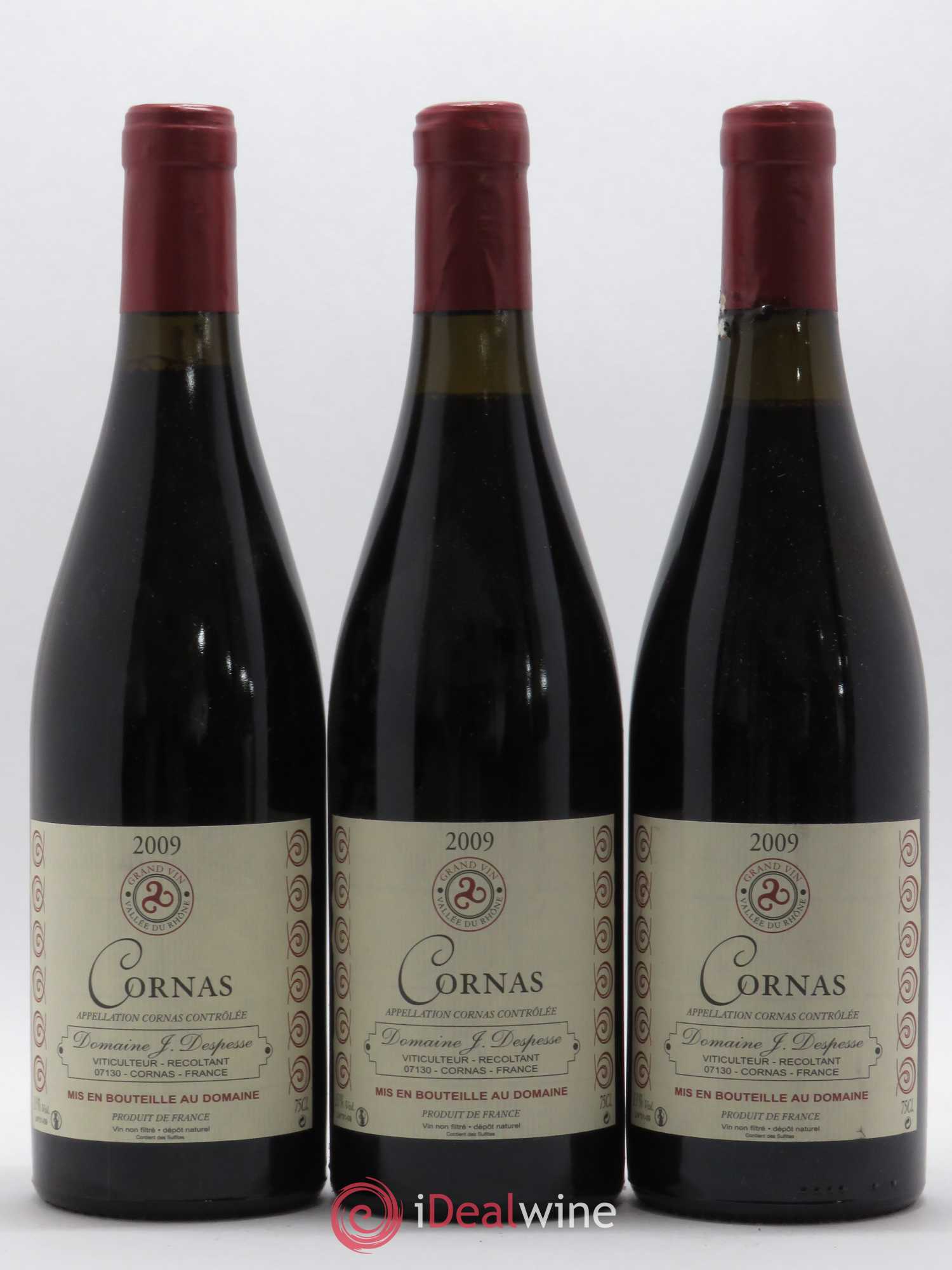 Cornas Domaine Despesse 2009 - Lot de 3 bouteilles - 0