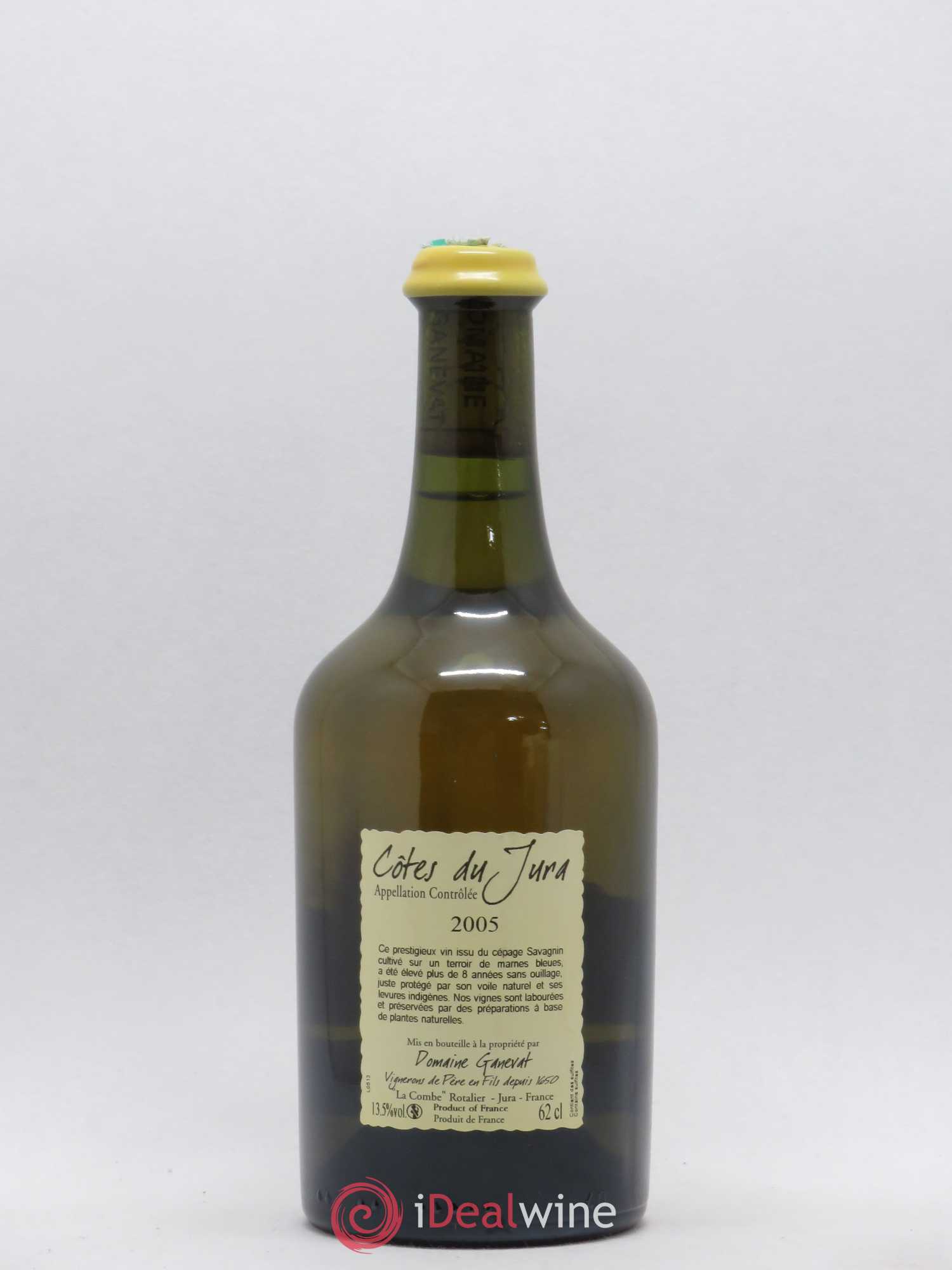 Côtes du Jura Vin Jaune Jean-François Ganevat (Domaine) 2005 - Lot de 1 bouteille - 1