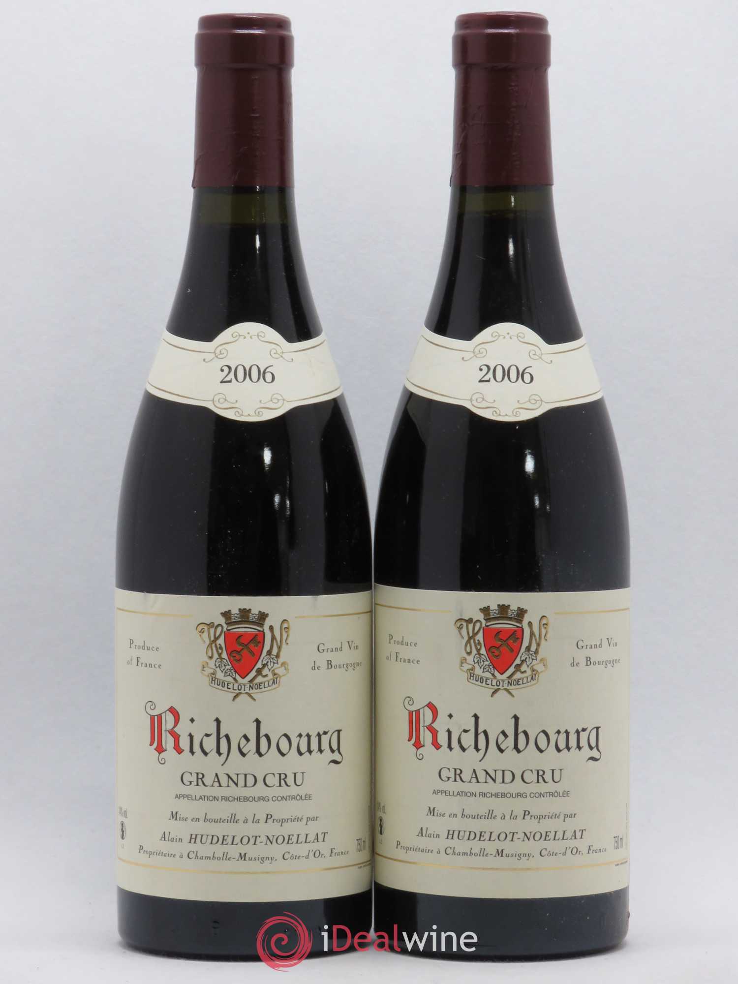 Richebourg Grand Cru Hudelot-Noëllat 2006 - Lot de 2 bouteilles - 0