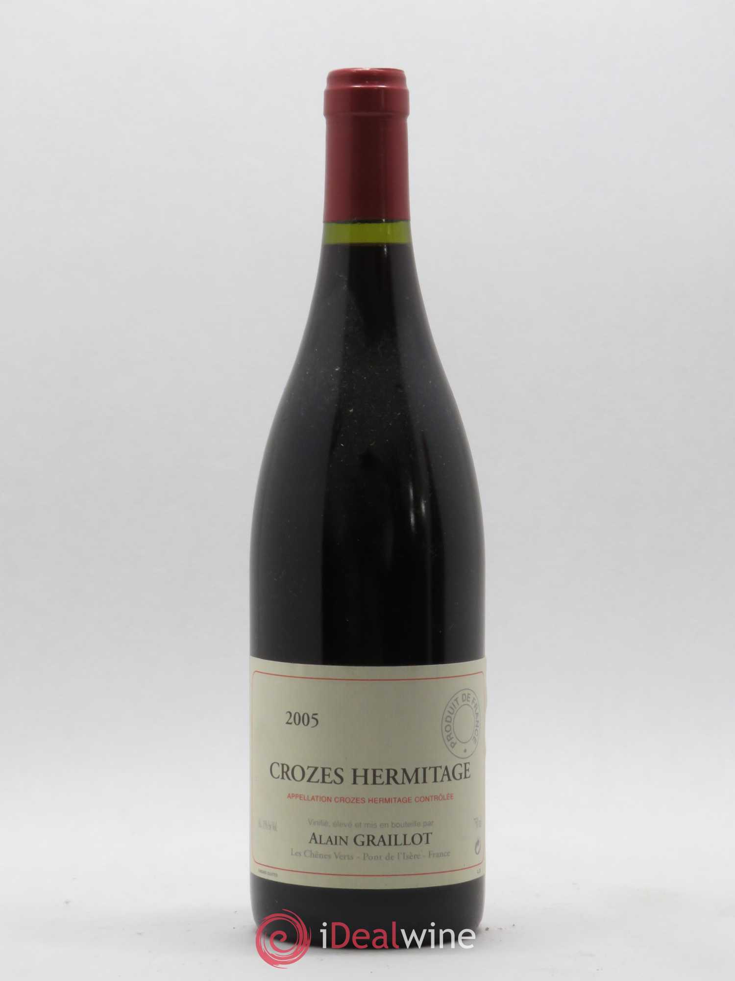 Crozes-Hermitage Domaine Graillot 2005 - Lot de 1 bouteille - 0