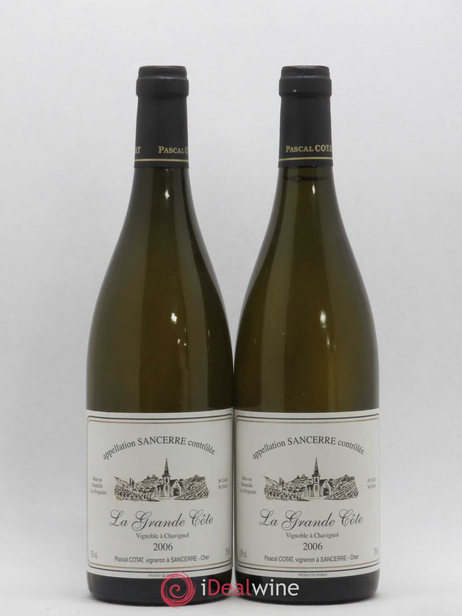 Sancerre La Grande Côte Pascal Cotat 2006 - Lot de 2 bouteilles - 0