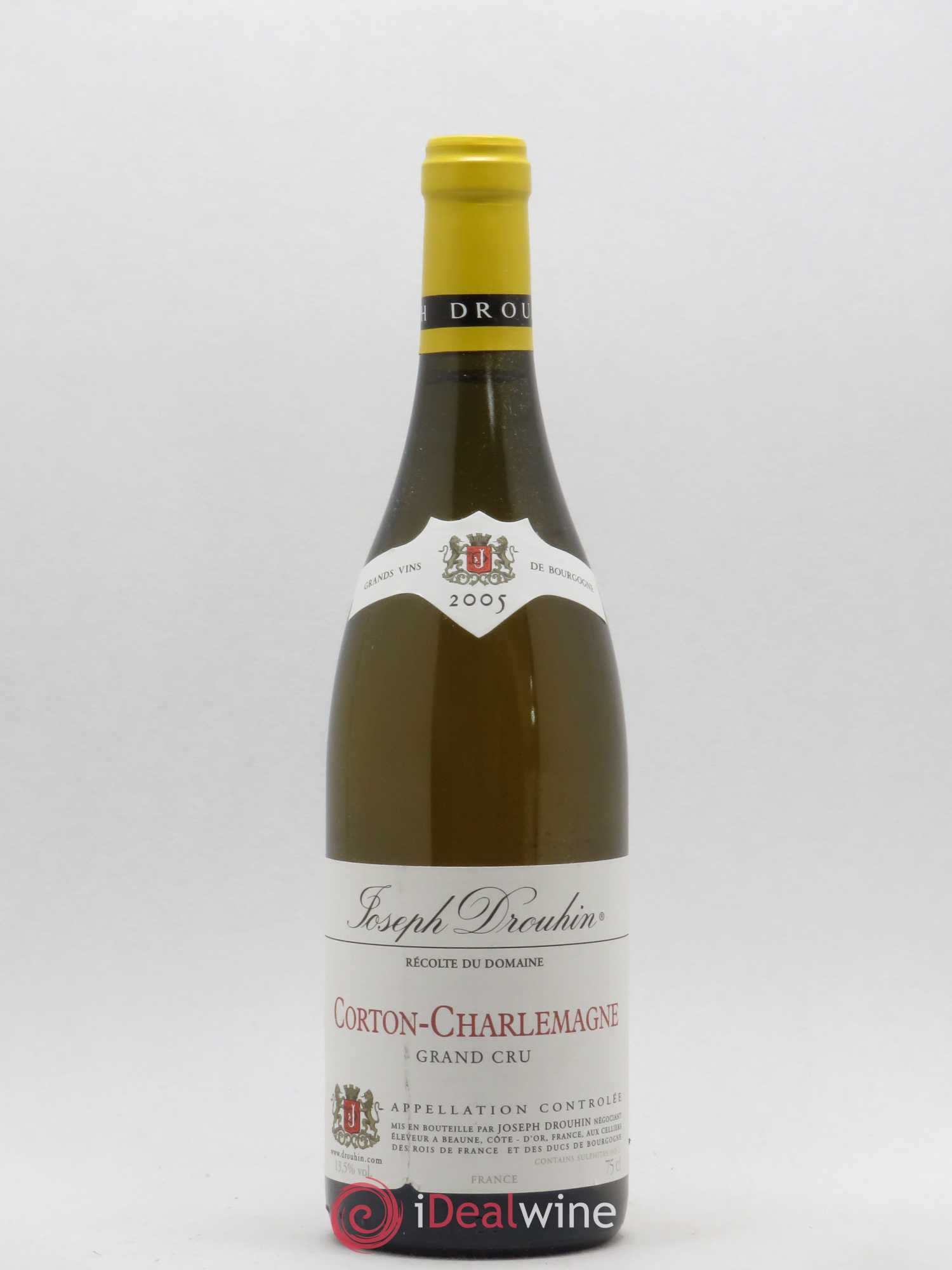 Corton-Charlemagne Grand Cru Joseph Drouhin 2005 - Lot de 1 bouteille - 0