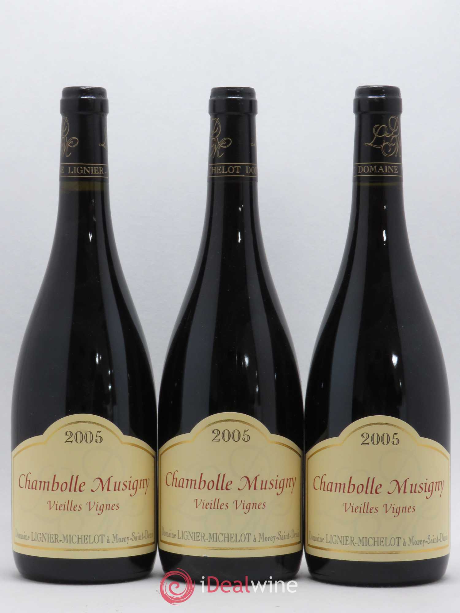 Chambolle-Musigny Vieilles vignes Lignier-Michelot (Domaine) 2005 - Lot de 3 bouteilles - 0