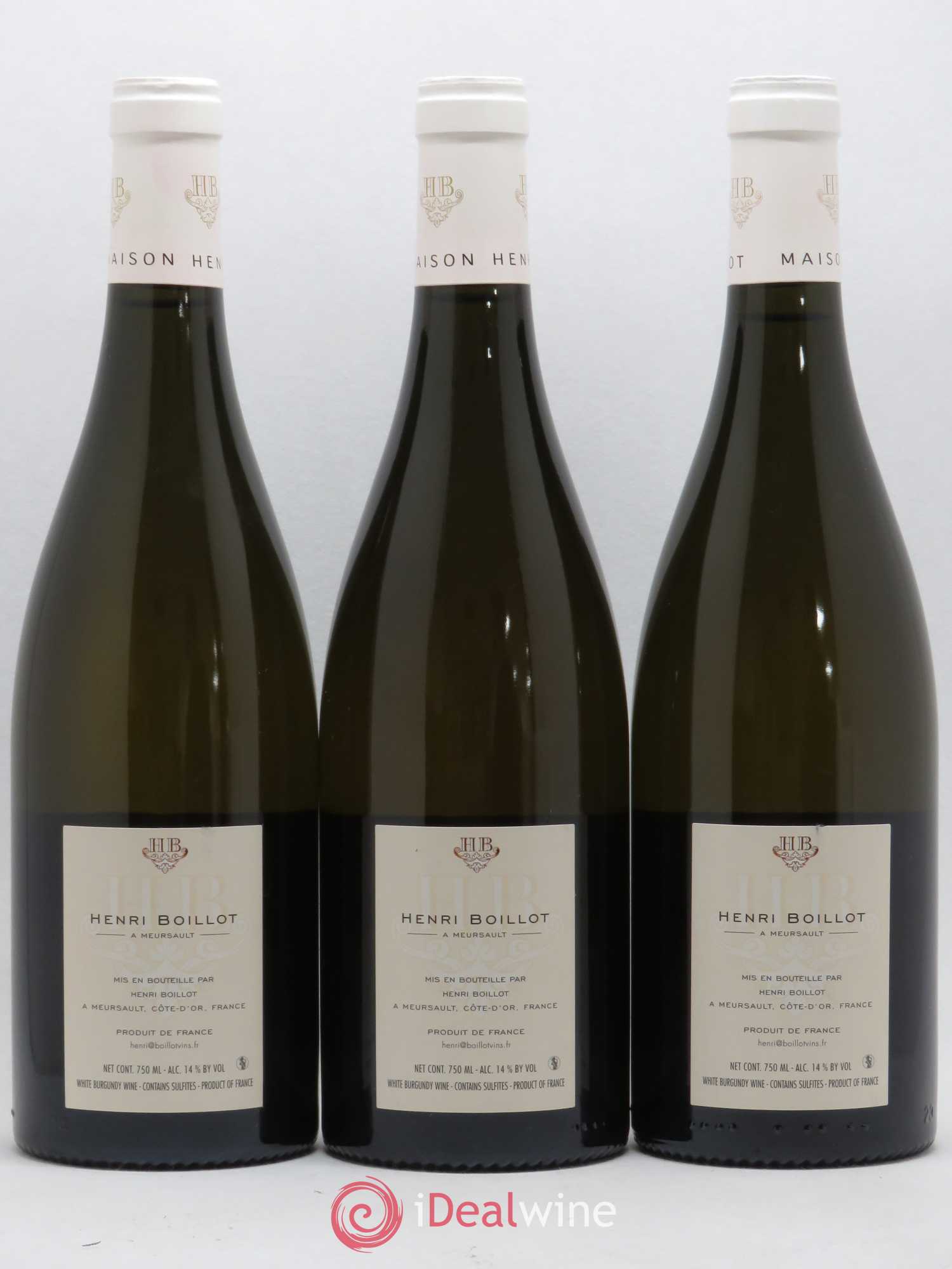 Corton-Charlemagne Grand Cru Henri Boillot (Domaine) 2007 - Lot de 3 bouteilles - 1