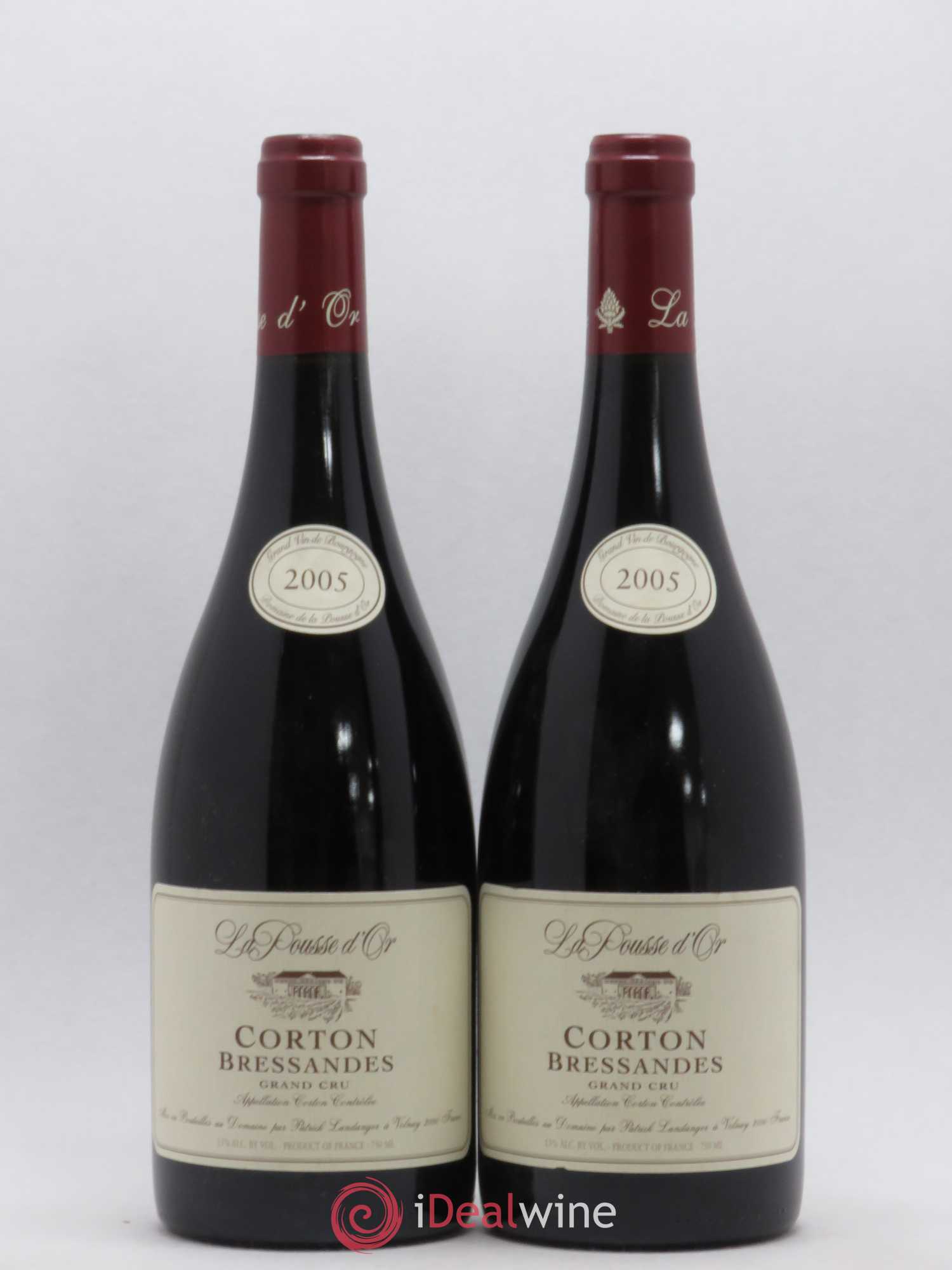 Corton Grand Cru Bressandes La Pousse d'Or (Domaine de) 2005 - Lot de 2 bouteilles - 0