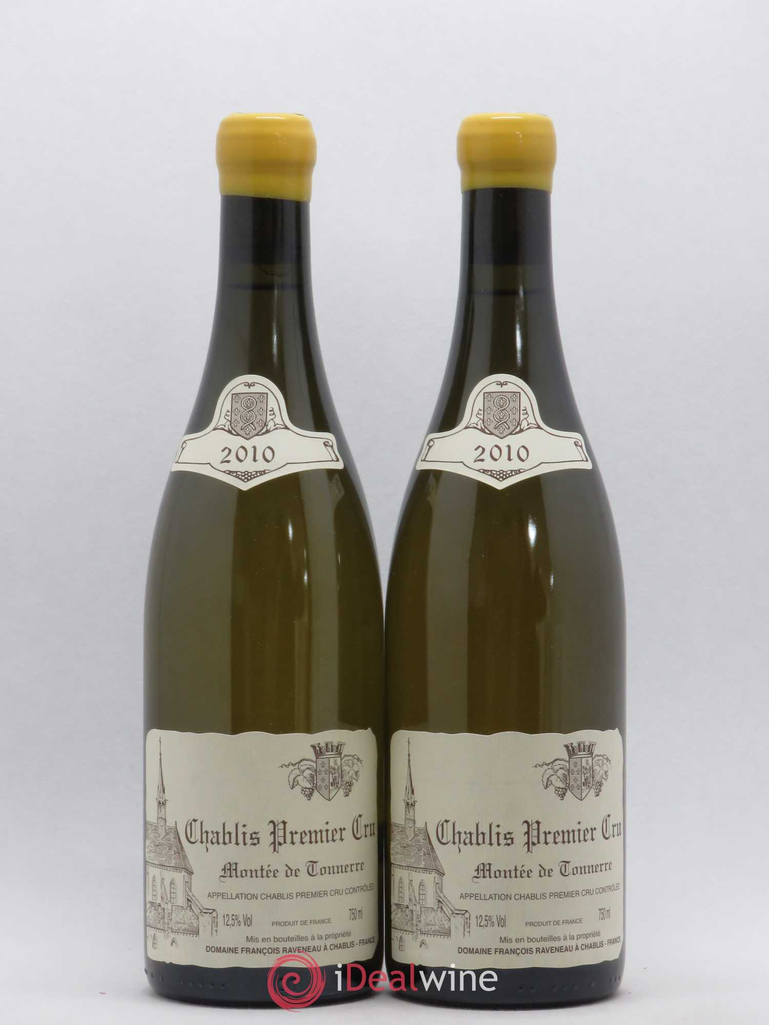 Chablis 1er Cru Montée de Tonnerre Raveneau (Domaine) 2010 - Lot de 2 bouteilles - 0