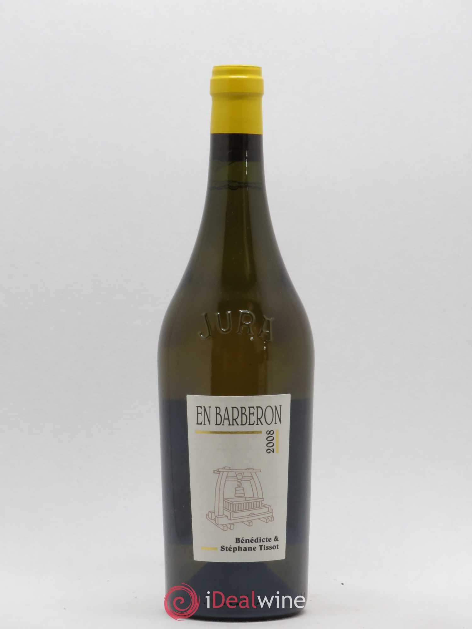 Côtes du Jura En Barberon Bénédicte et Stéphane Tissot 2008 - Lot de 1 bouteille - 0