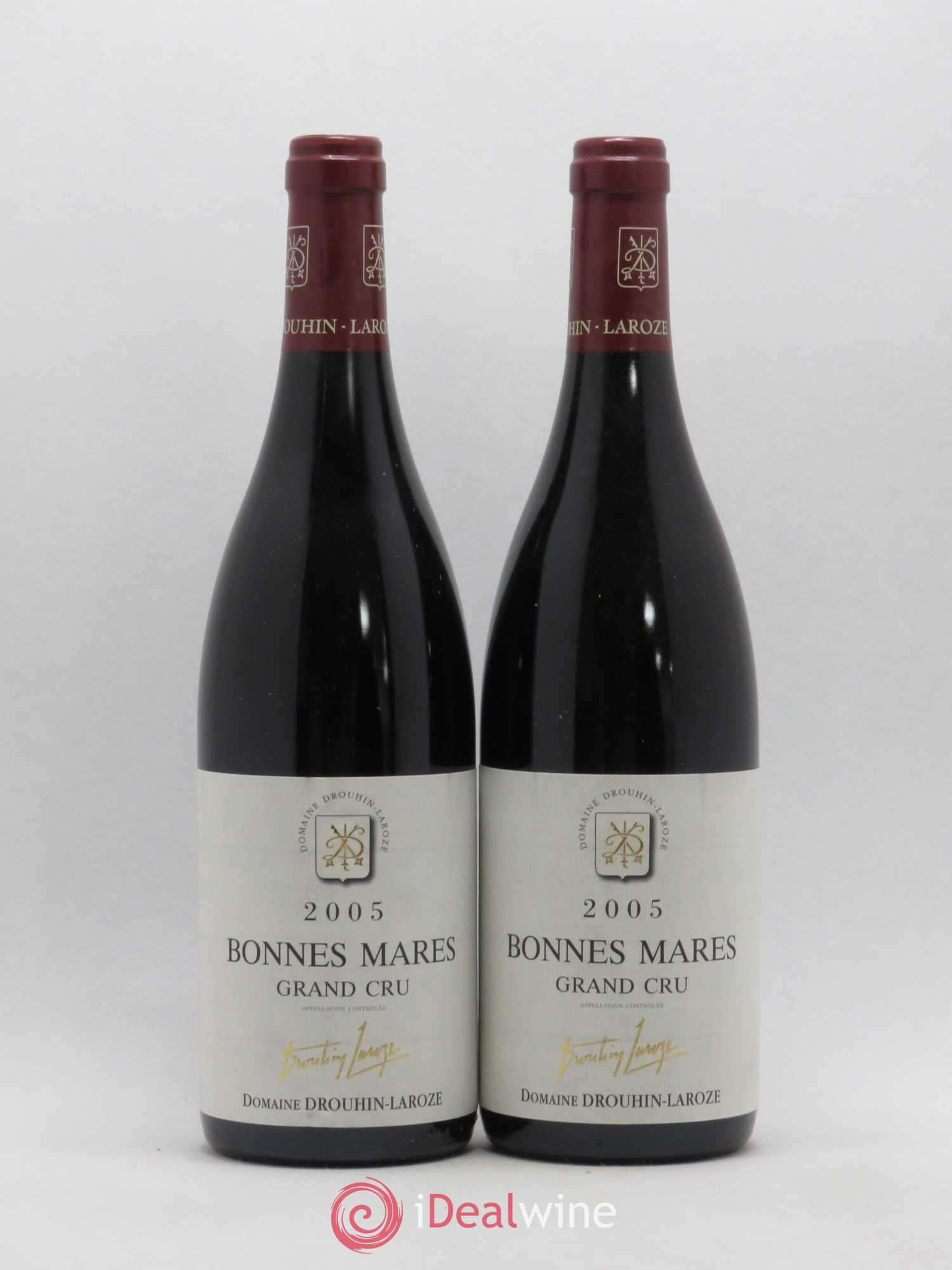 Bonnes-Mares Grand Cru Domaine Drouhin-Laroze 2005 - Lot de 2 bouteilles - 0