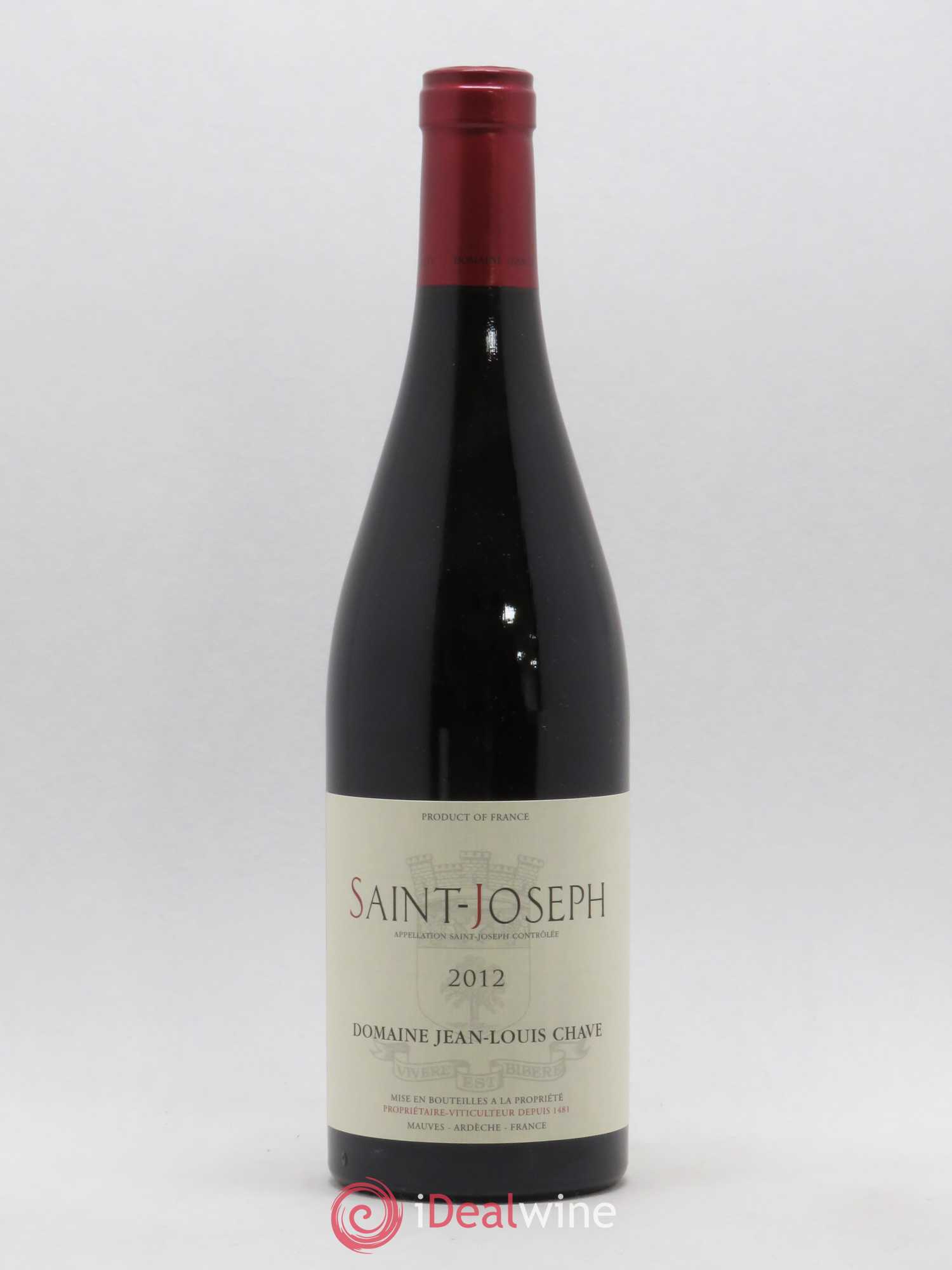 Saint-Joseph Jean-Louis Chave 2012 - Lot de 1 bouteille - 0