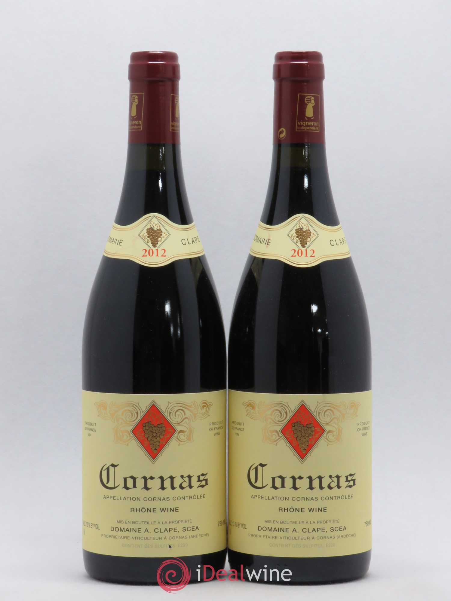 Cornas Auguste Clape 2012 - Lot de 2 bouteilles - 0