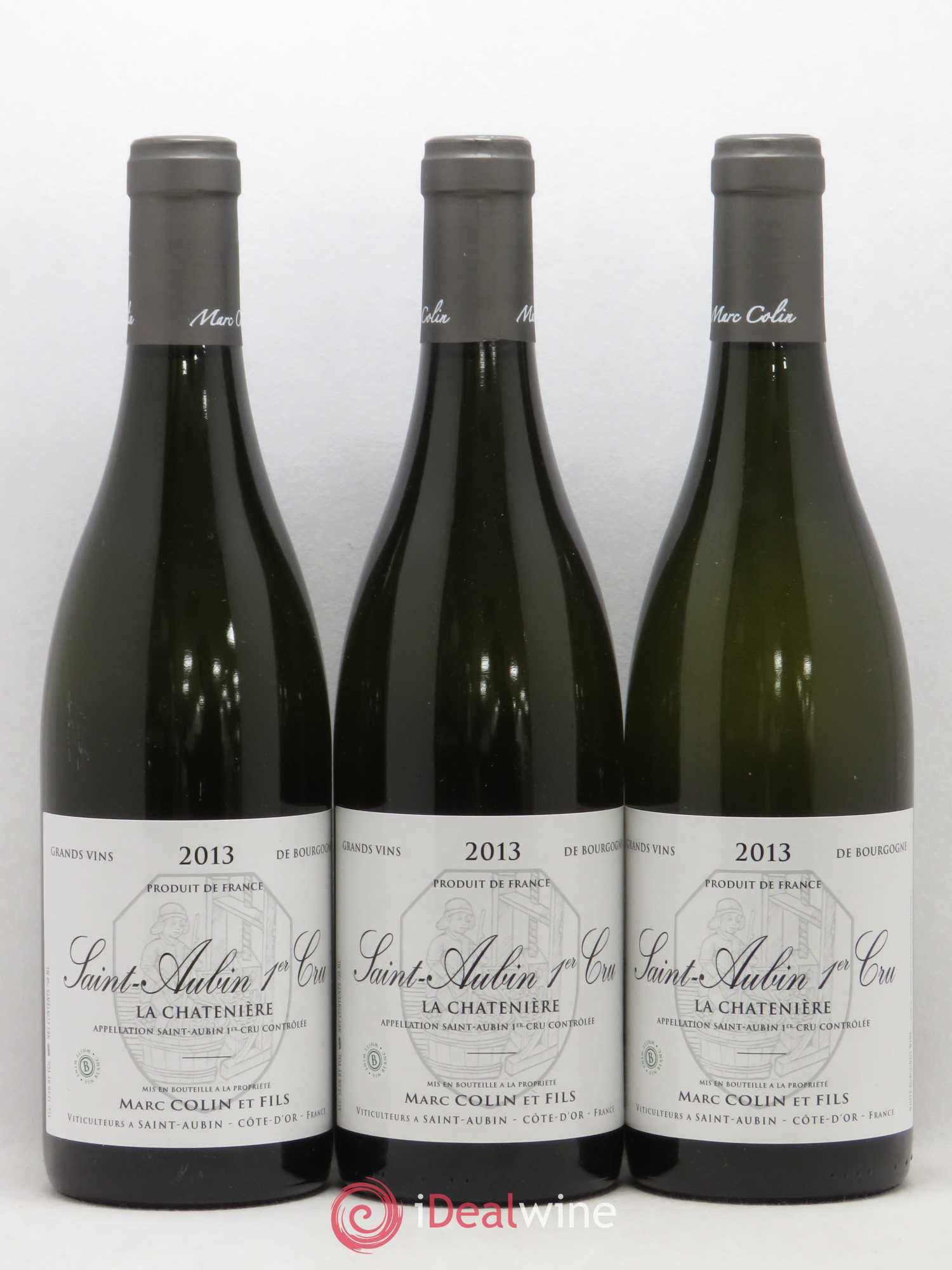 Saint-Aubin 1er Cru La Chatenière Marc Colin & Fils 2013 - Posten von 3 Flaschen - 0