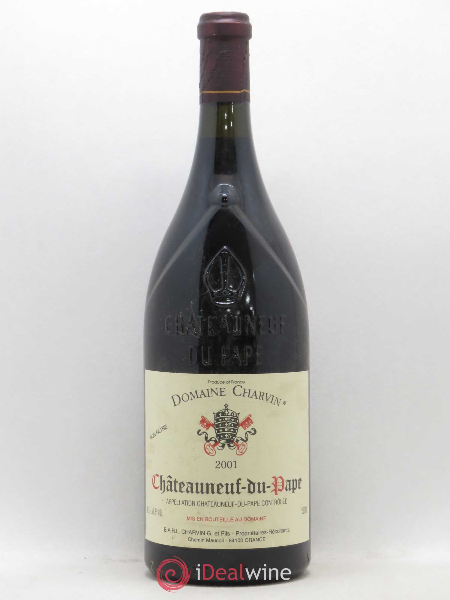 Châteauneuf-du-Pape Charvin (Domaine) 2001 - Lot de 1 magnum - 0