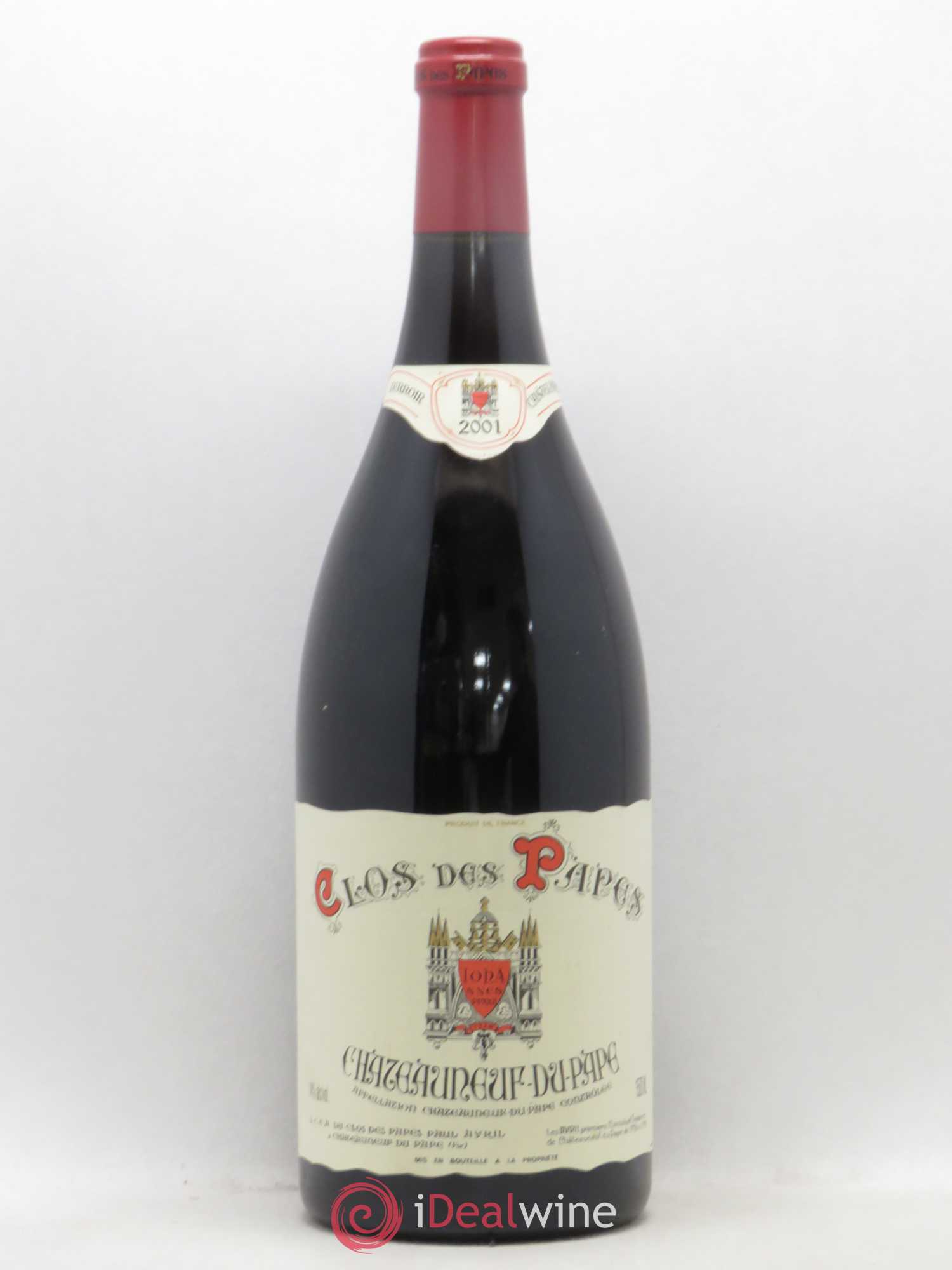 Châteauneuf-du-Pape Clos des Papes - Paul Avril 2001 - Lot de 1 magnum - 0