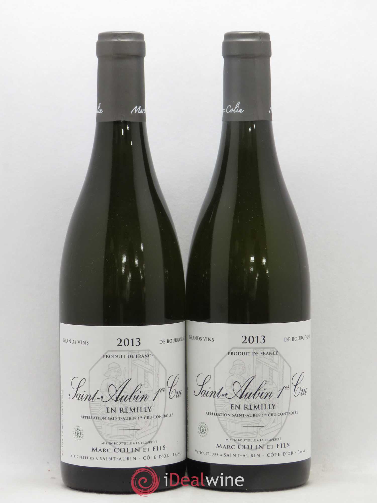 Saint-Aubin 1er Cru En Rémilly Marc Colin & Fils 2013 - Lot de 2 bouteilles - 0