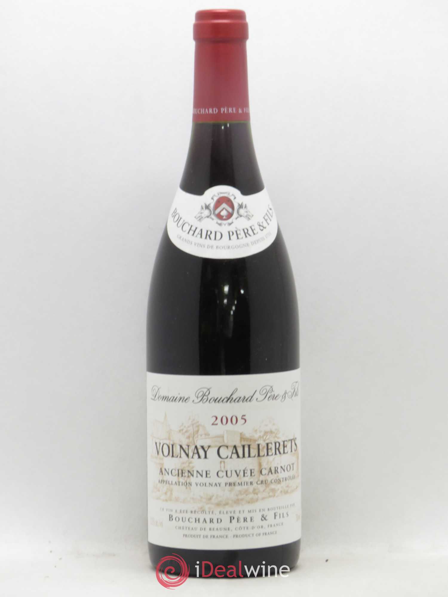 Volnay 1er Cru Caillerets - Ancienne Cuvée Carnot Bouchard Père & Fils 2005 - Lot de 1 bouteille - 0